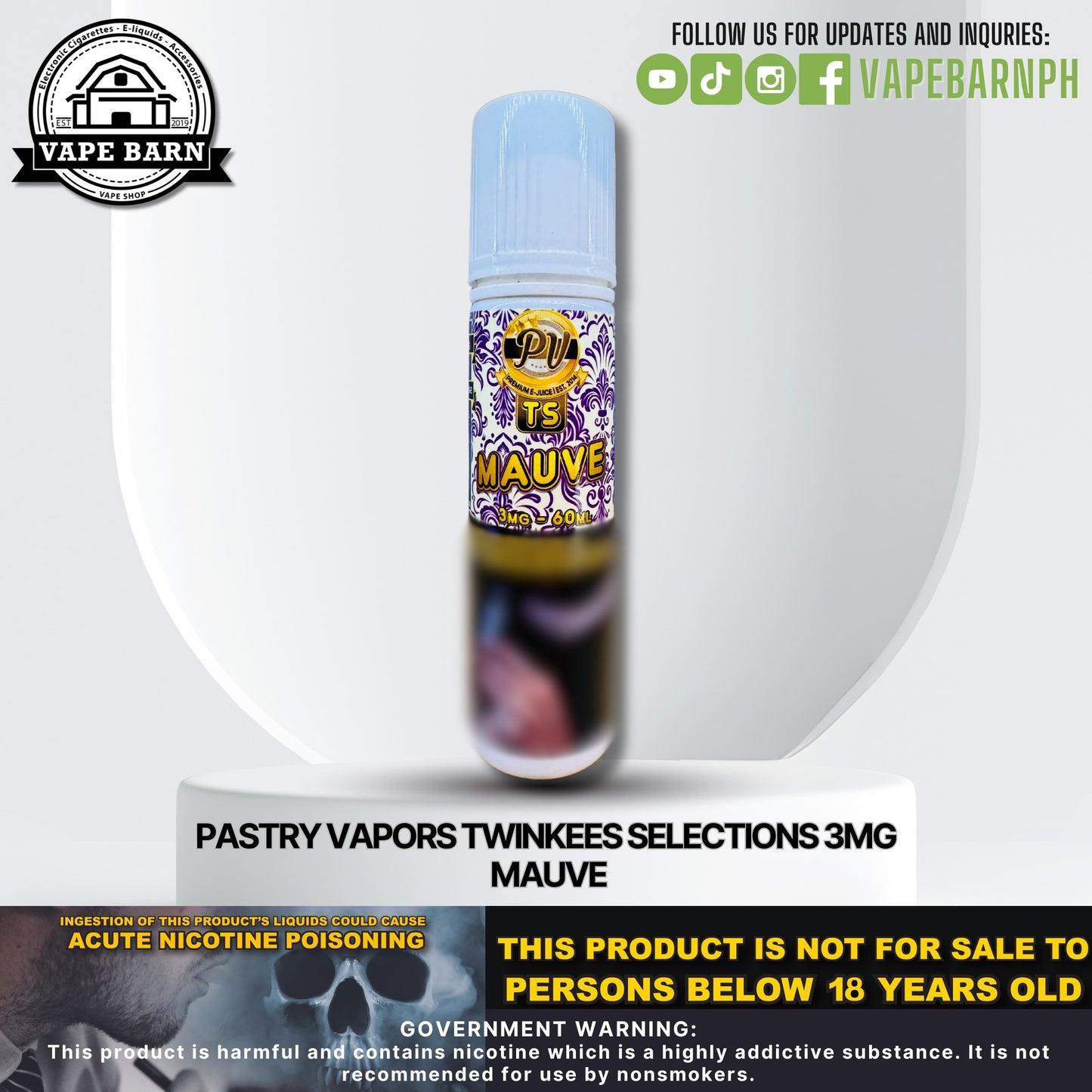 Pastry Vapors Twinkees Selections 3MG