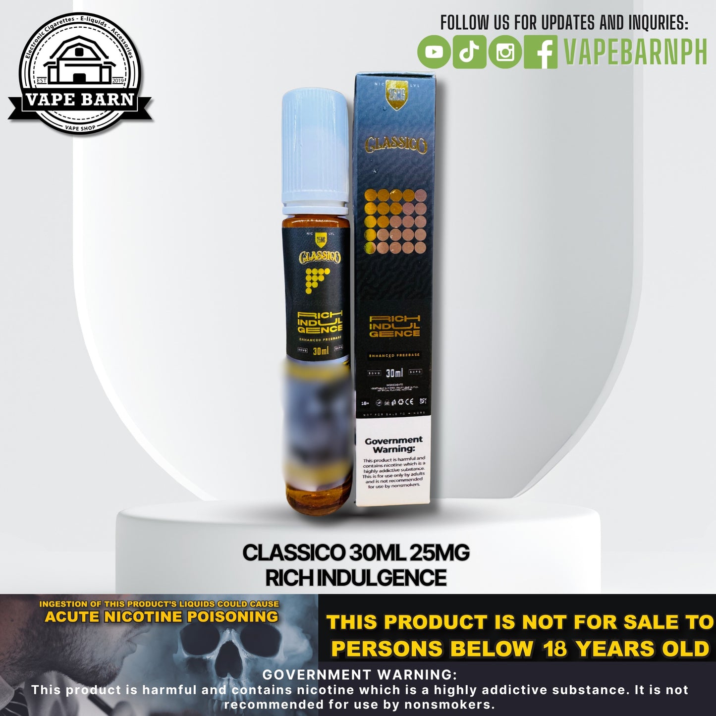 Classico 30ml 25mg