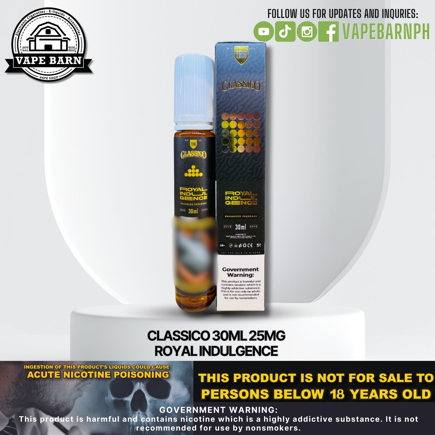 Classico 30ml 25mg