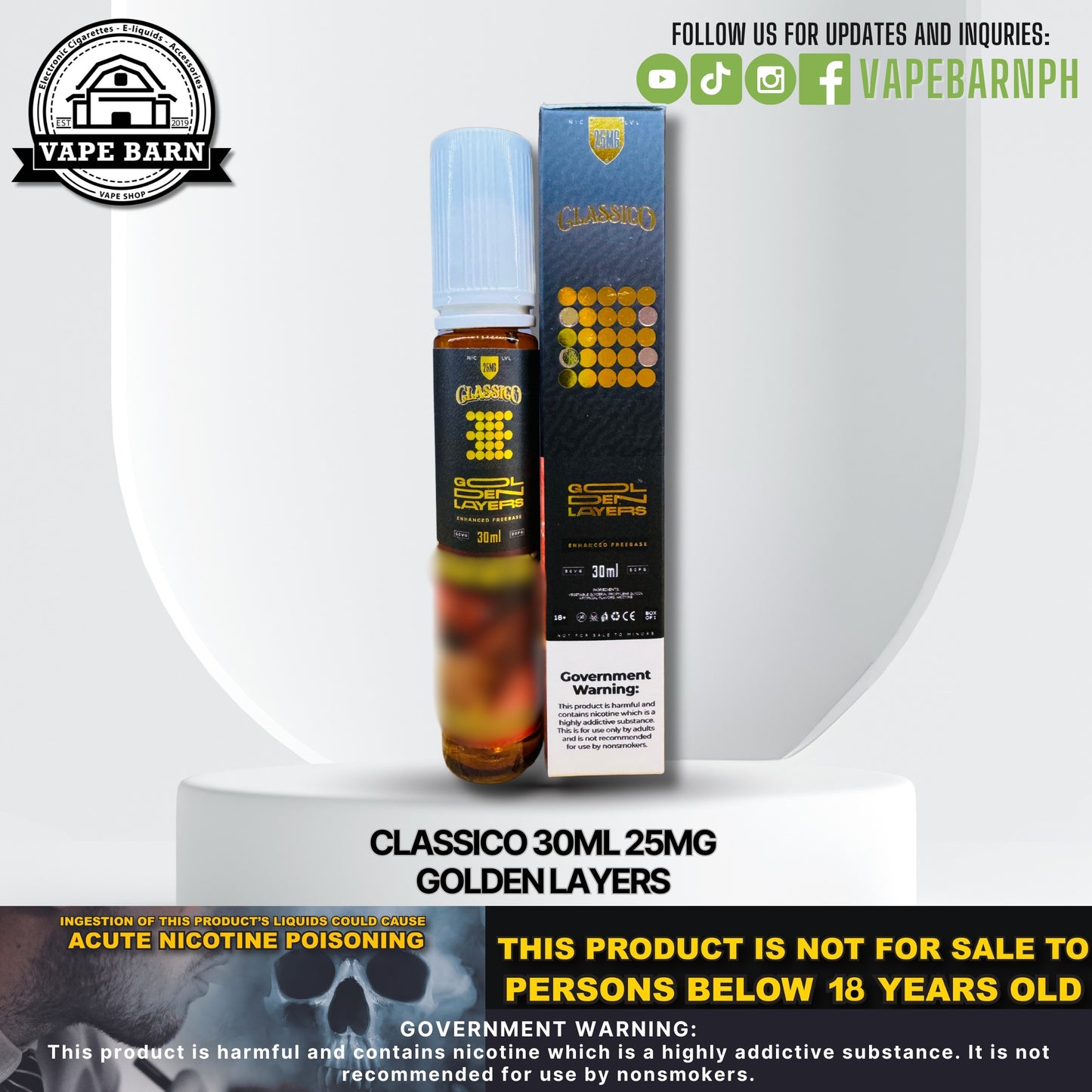 Classico 30ml 25mg