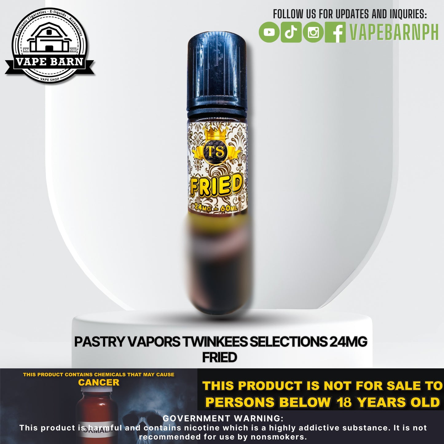 Pastry Vapors Twinkees Selections 24MG