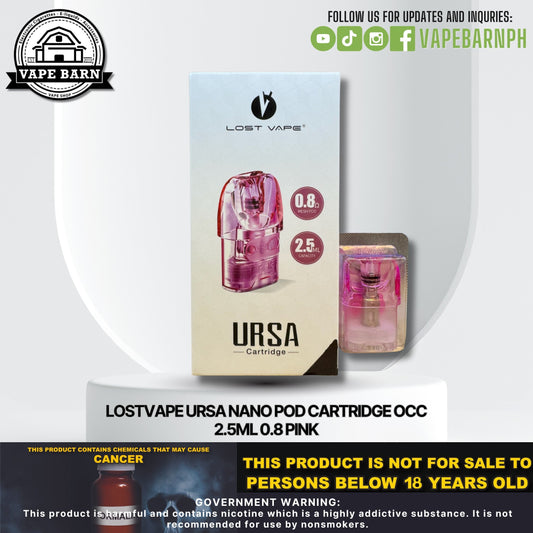 LostVape Ursa Nano Pod Cartridge Occ / pc