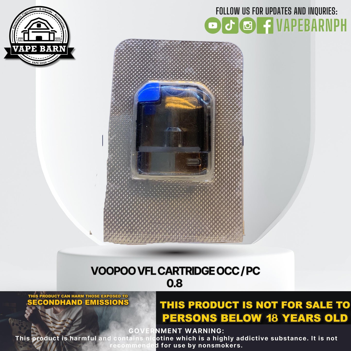 Voopoo VFL Cartridge Occ / pc