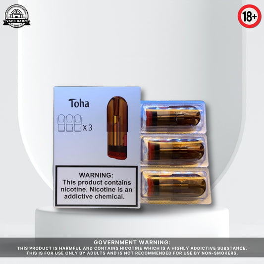 Toha Refillable Empty Pod (3 Pcs or 1 Pack) Infinity / Essential