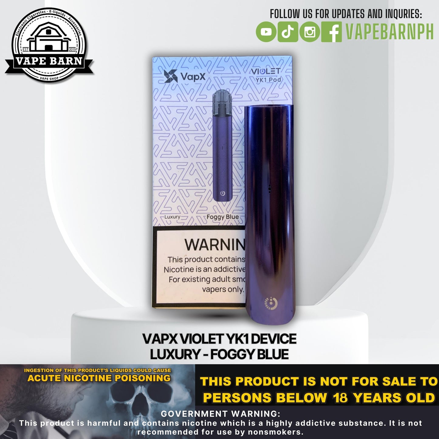 CS: Vapx Violet YK1 Device