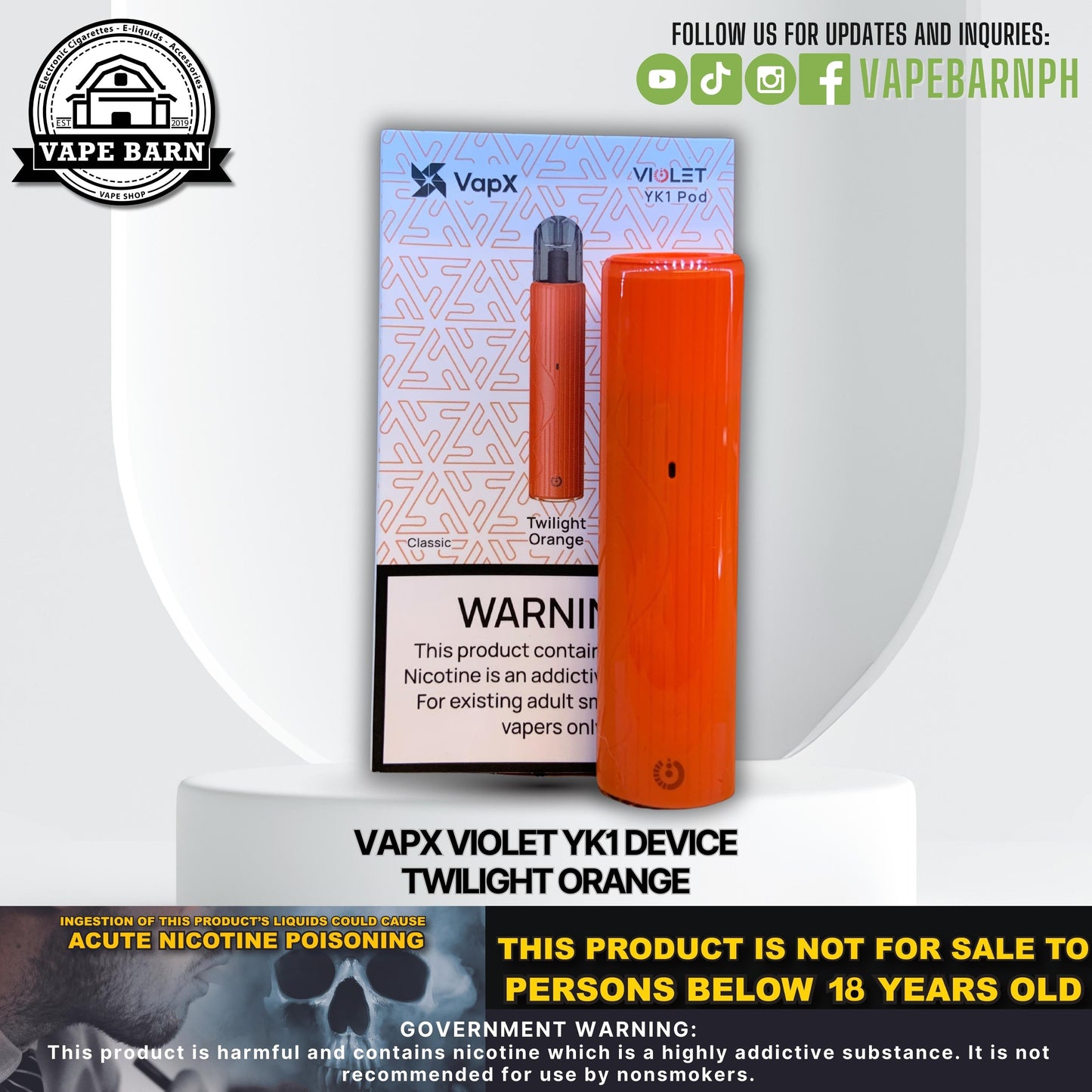 CS: Vapx Violet YK1 Device