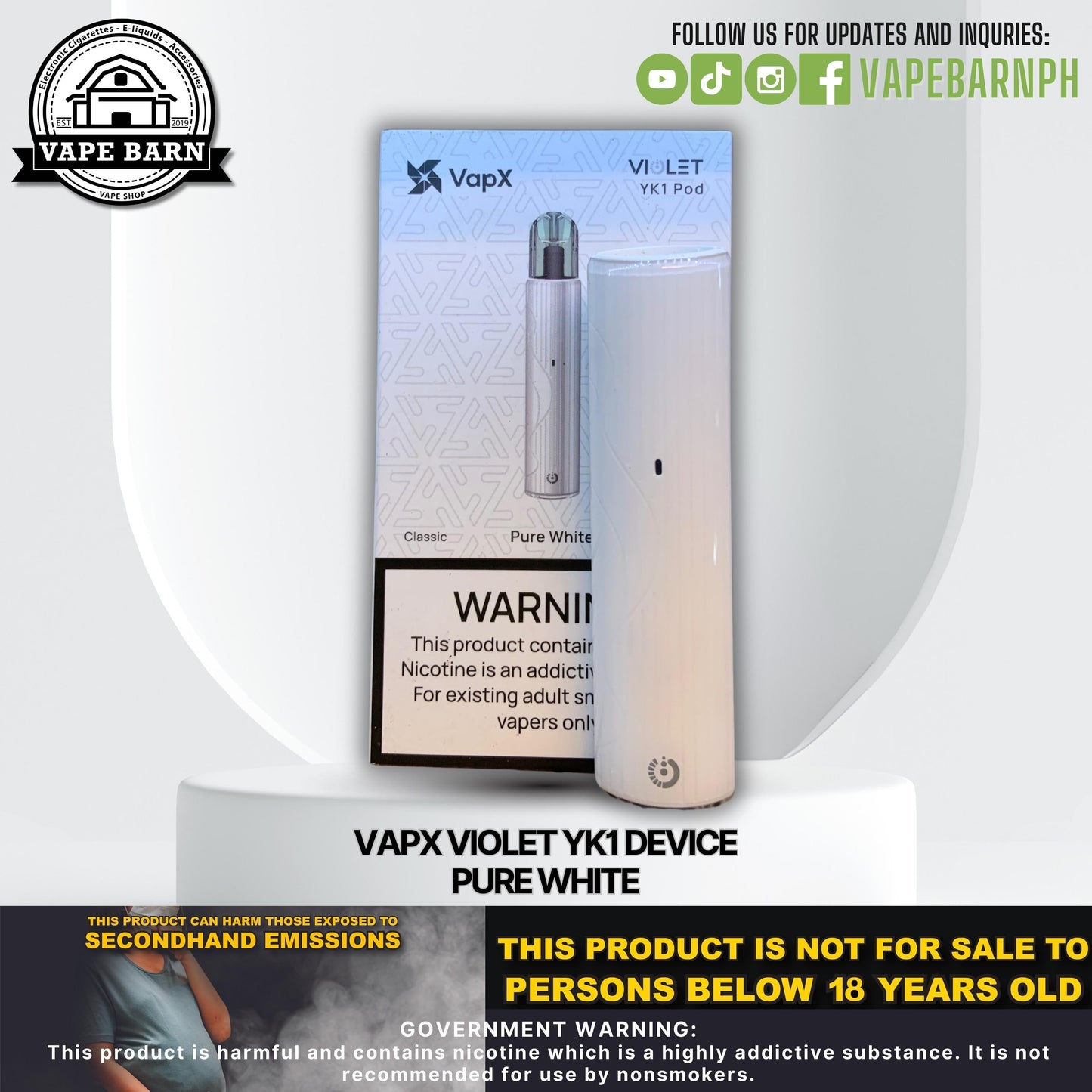 CS: Vapx Violet YK1 Device