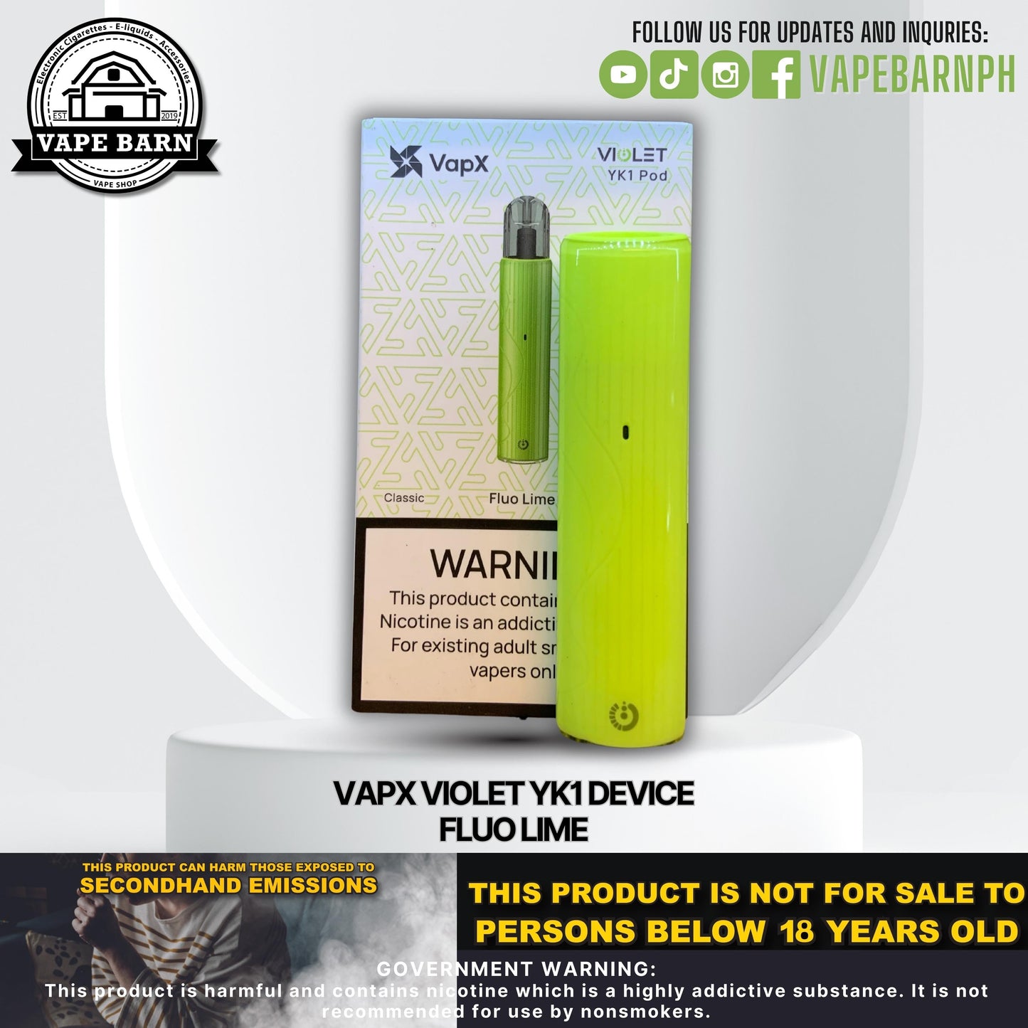 CS: Vapx Violet YK1 Device