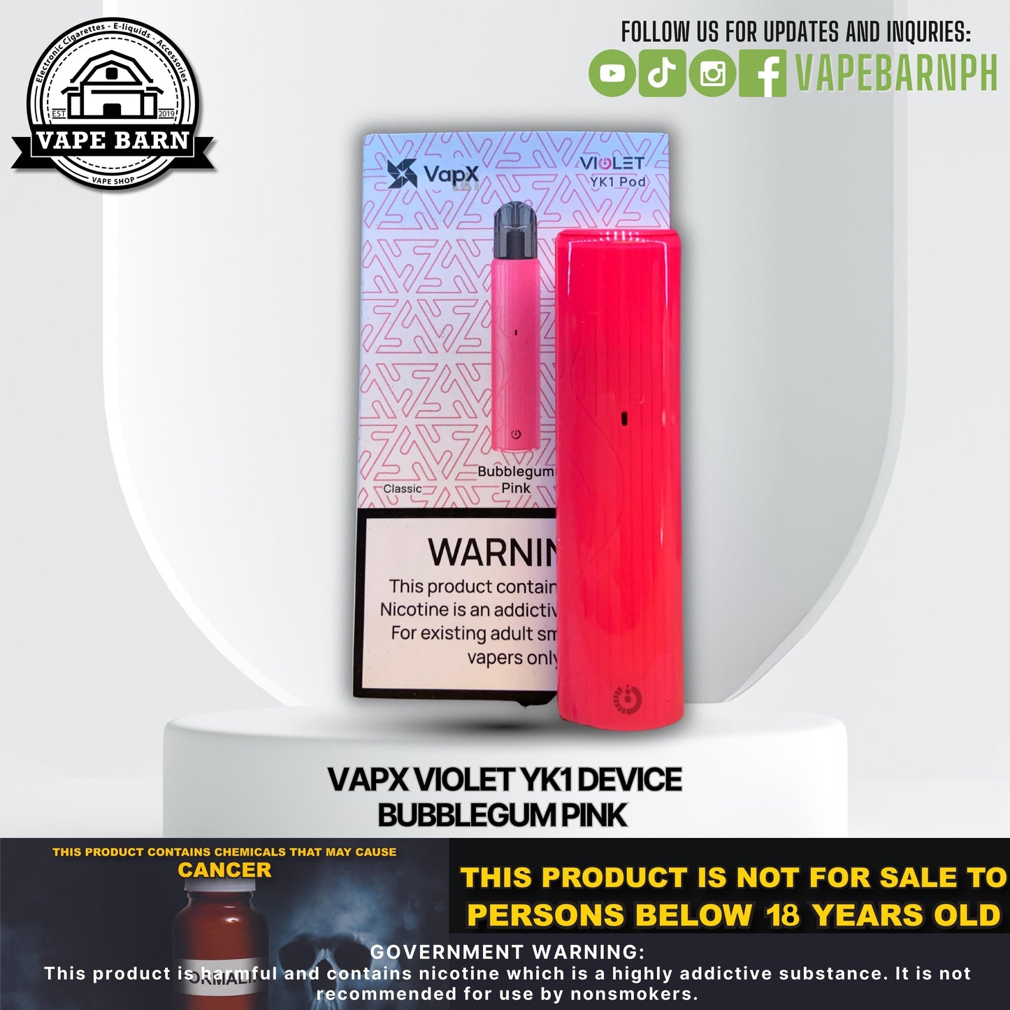 CS: Vapx Violet YK1 Device