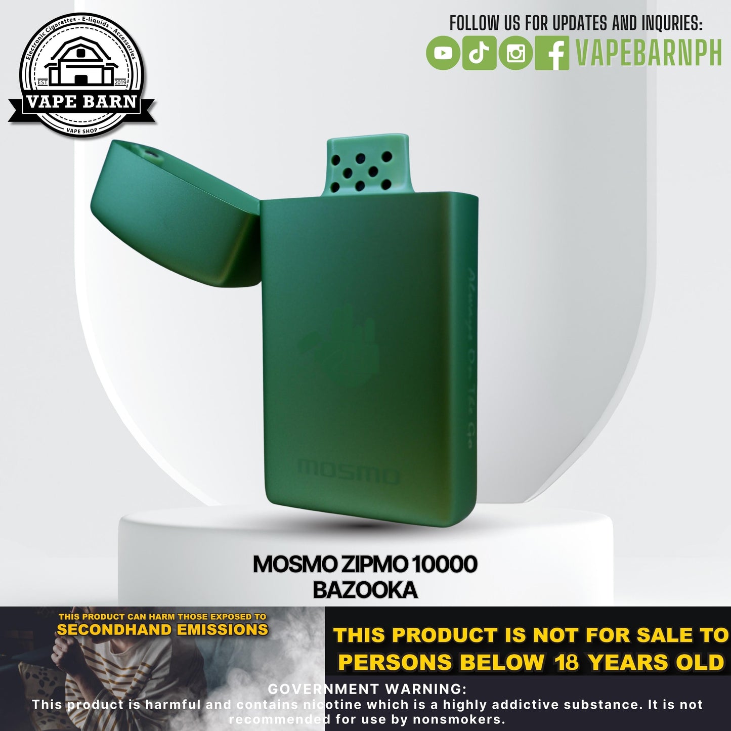 CS: Mosmo Zipmo 1.2% 10000 Puffs