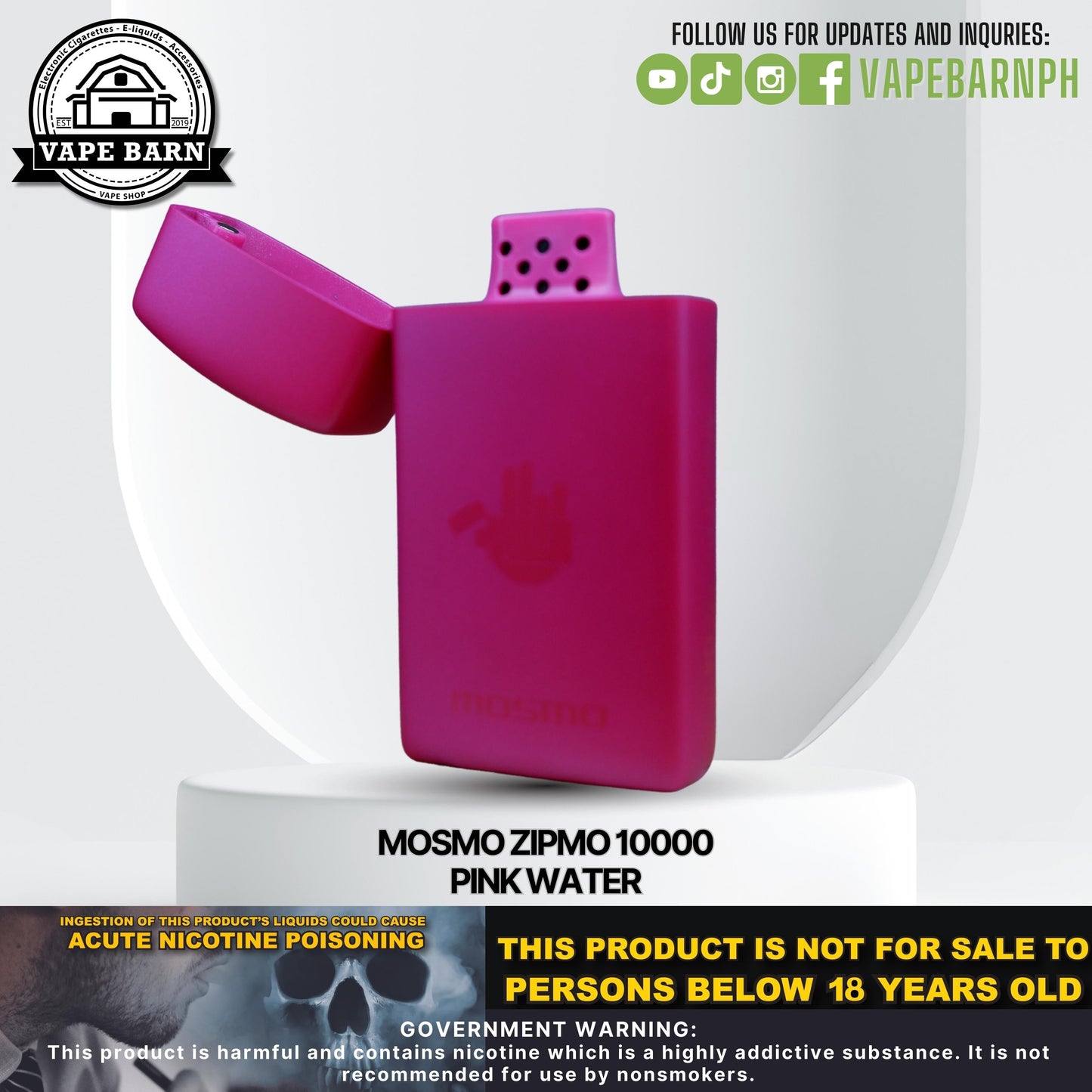 CS: Mosmo Zipmo 1.2% 10000 Puffs