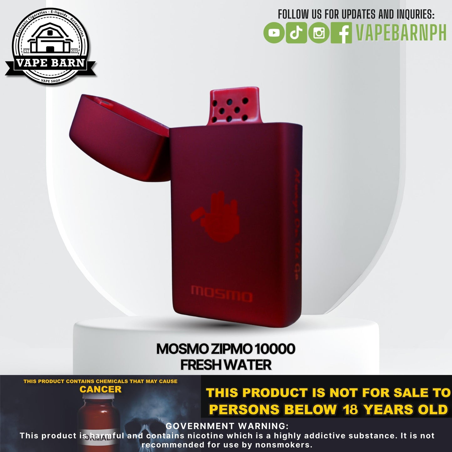 CS: Mosmo Zipmo 1.2% 10000 Puffs