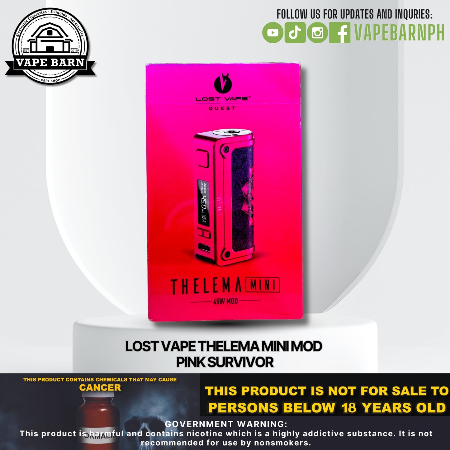 Lost Vape Thelema Mini Mod