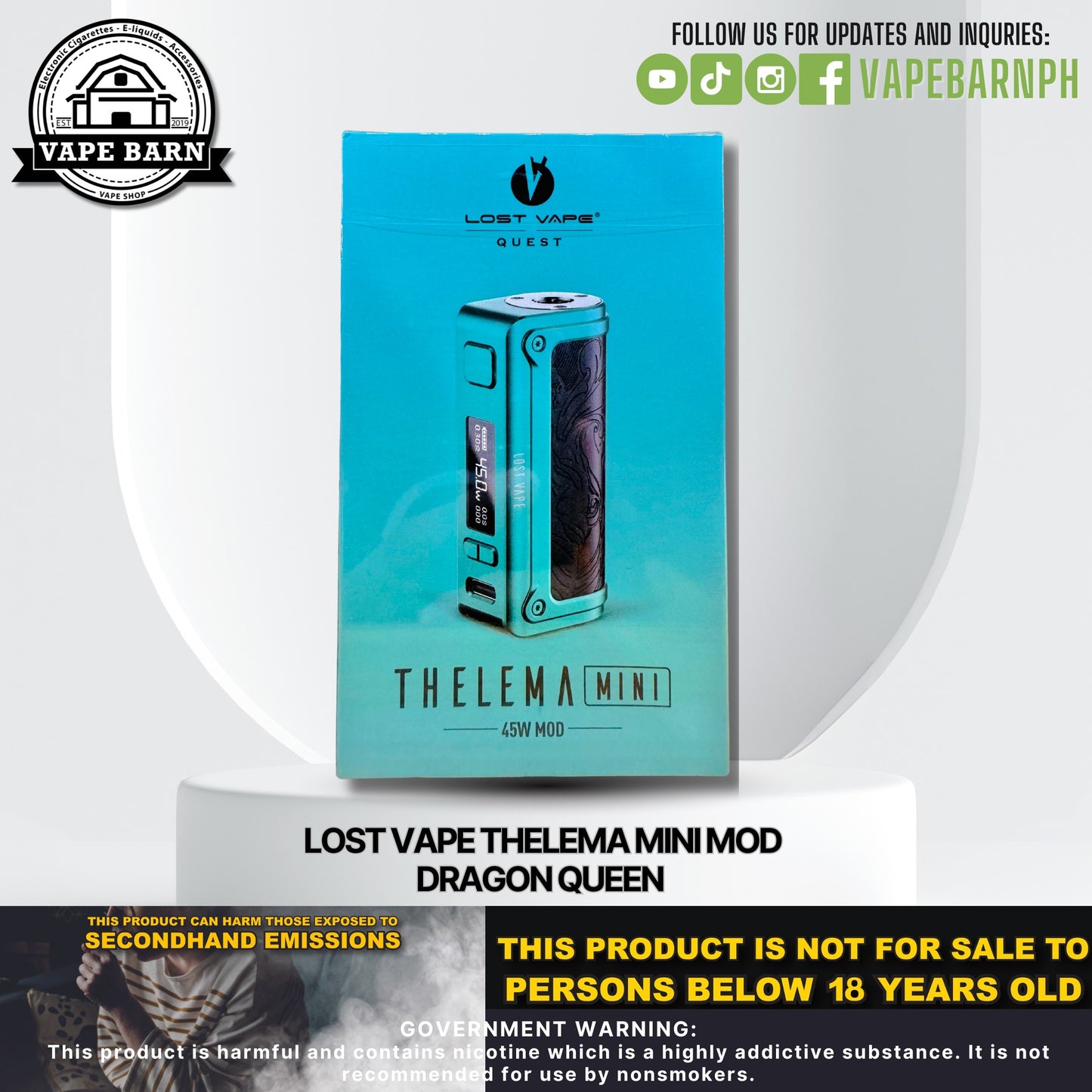 Lost Vape Thelema Mini Mod