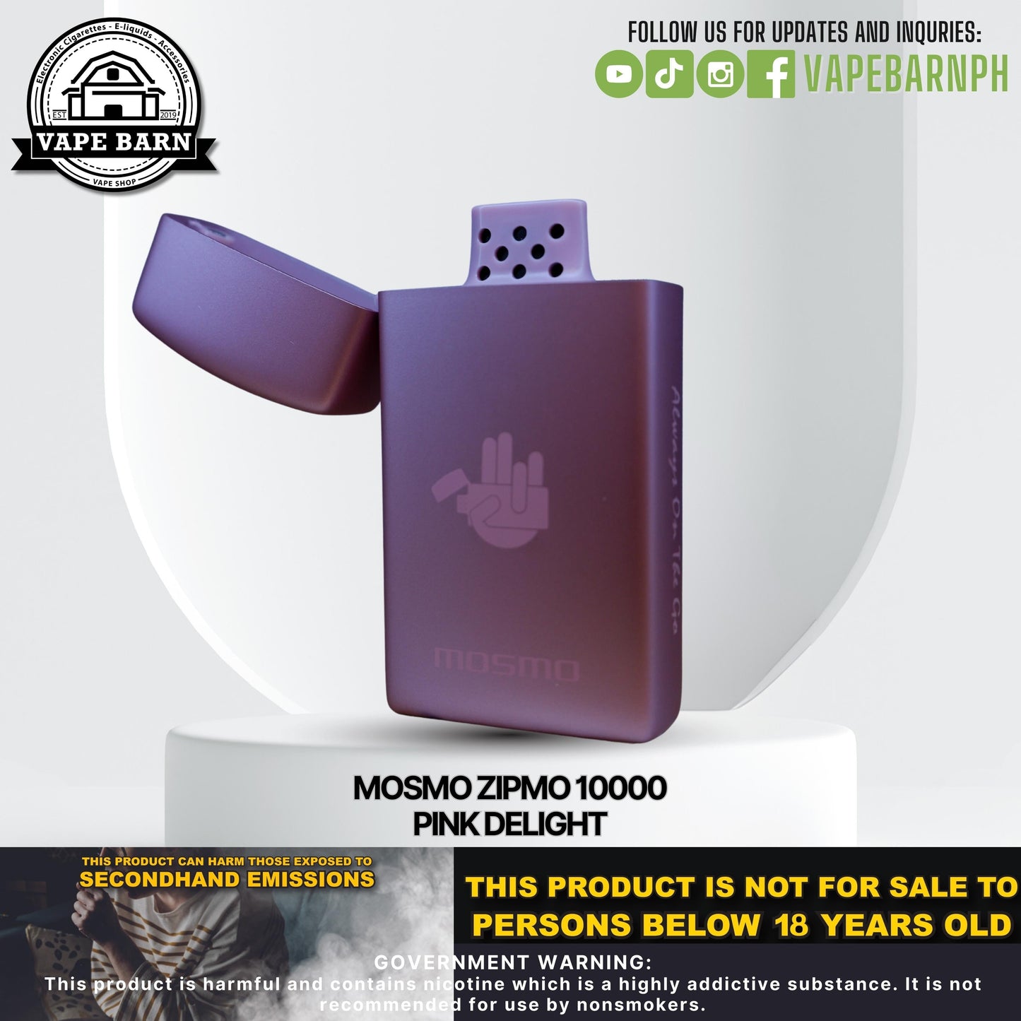 CS: Mosmo Zipmo 1.2% 10000 Puffs