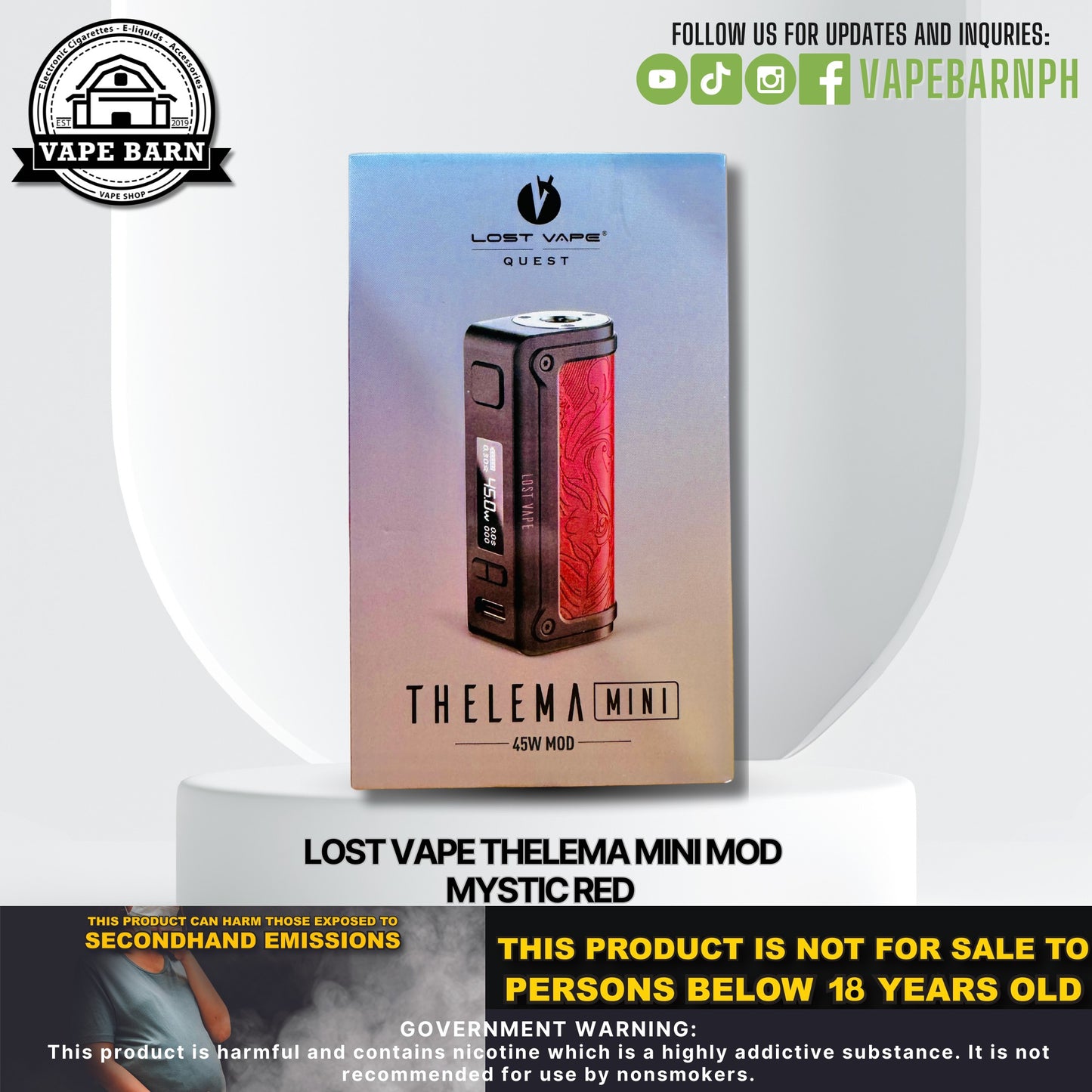 Lost Vape Thelema Mini Mod