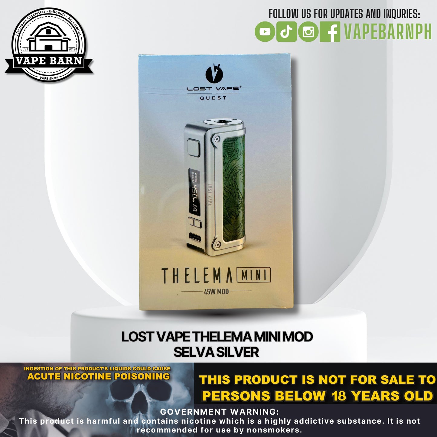 Lost Vape Thelema Mini Mod