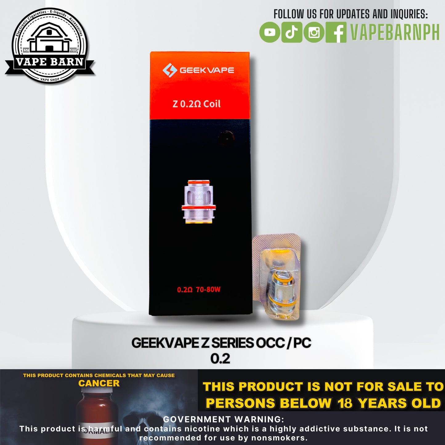 Geekvape Z Series OCC / pc