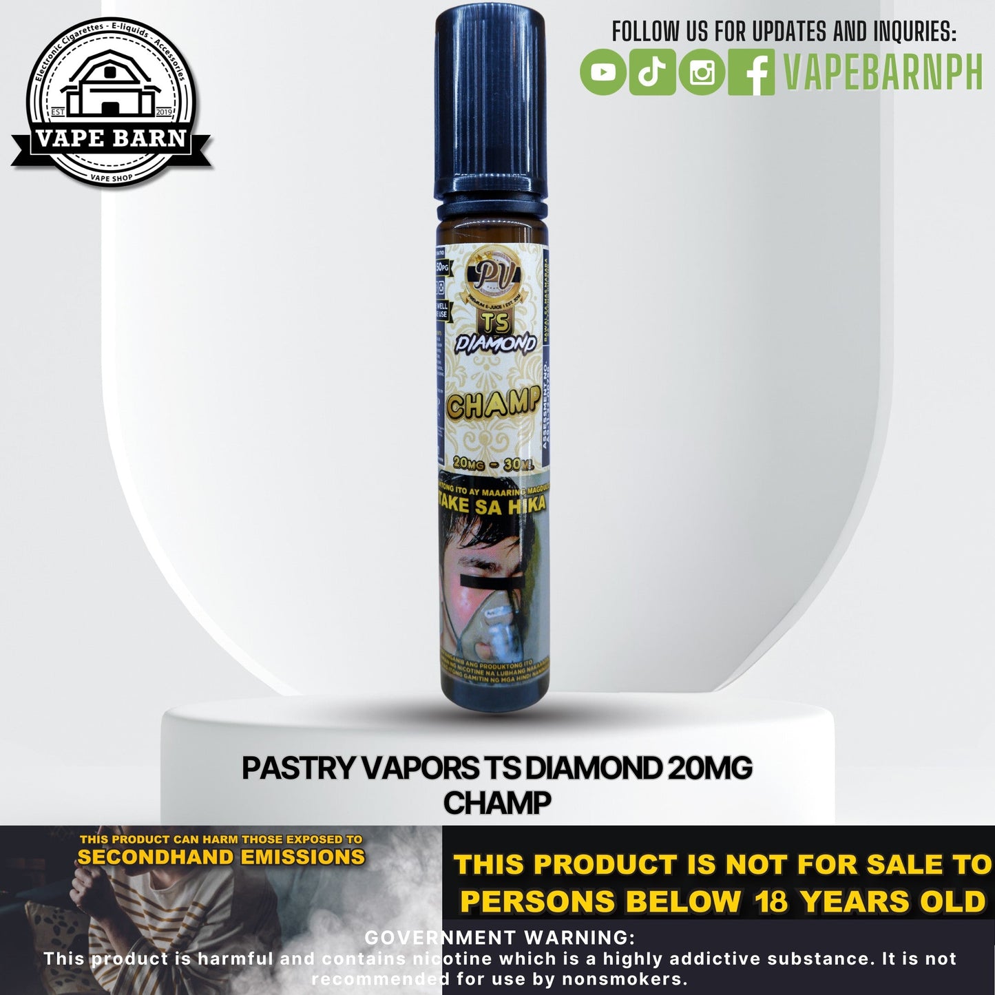 Pastry Vapors TS Diamond 20mg