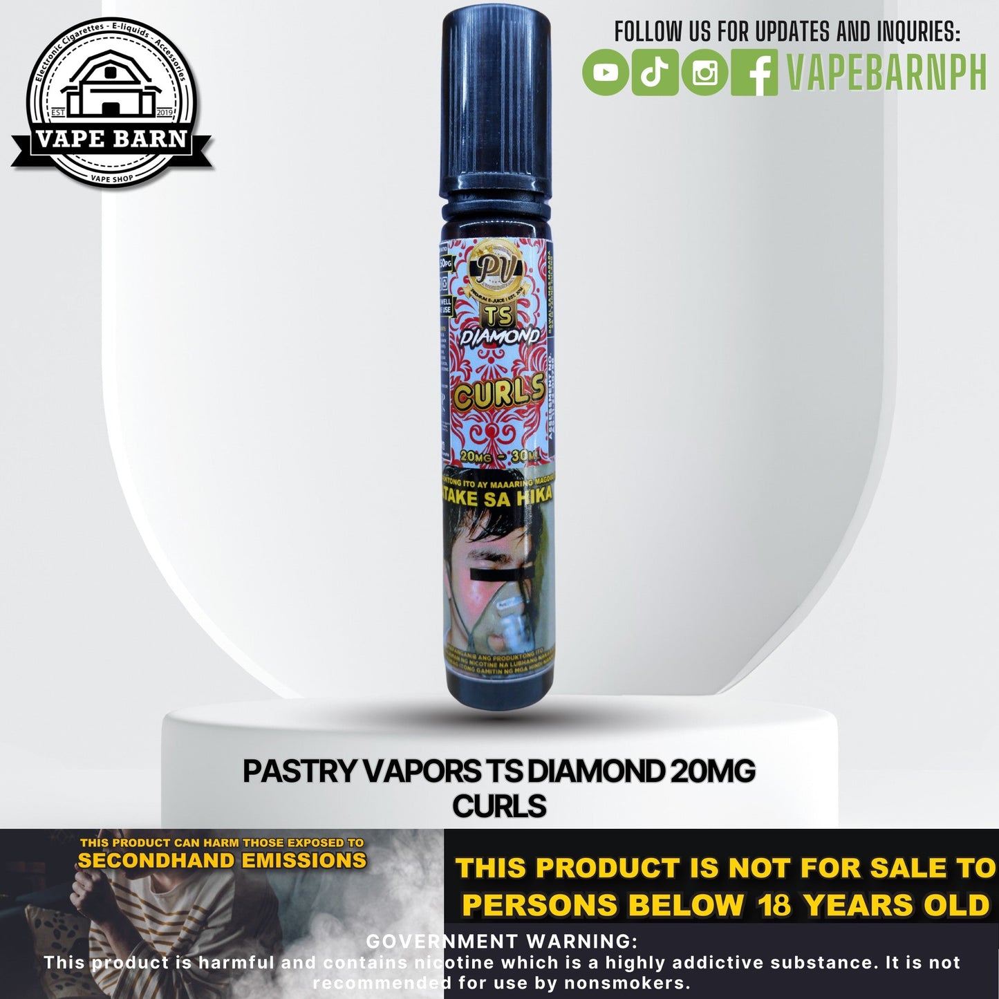 Pastry Vapors TS Diamond 20mg