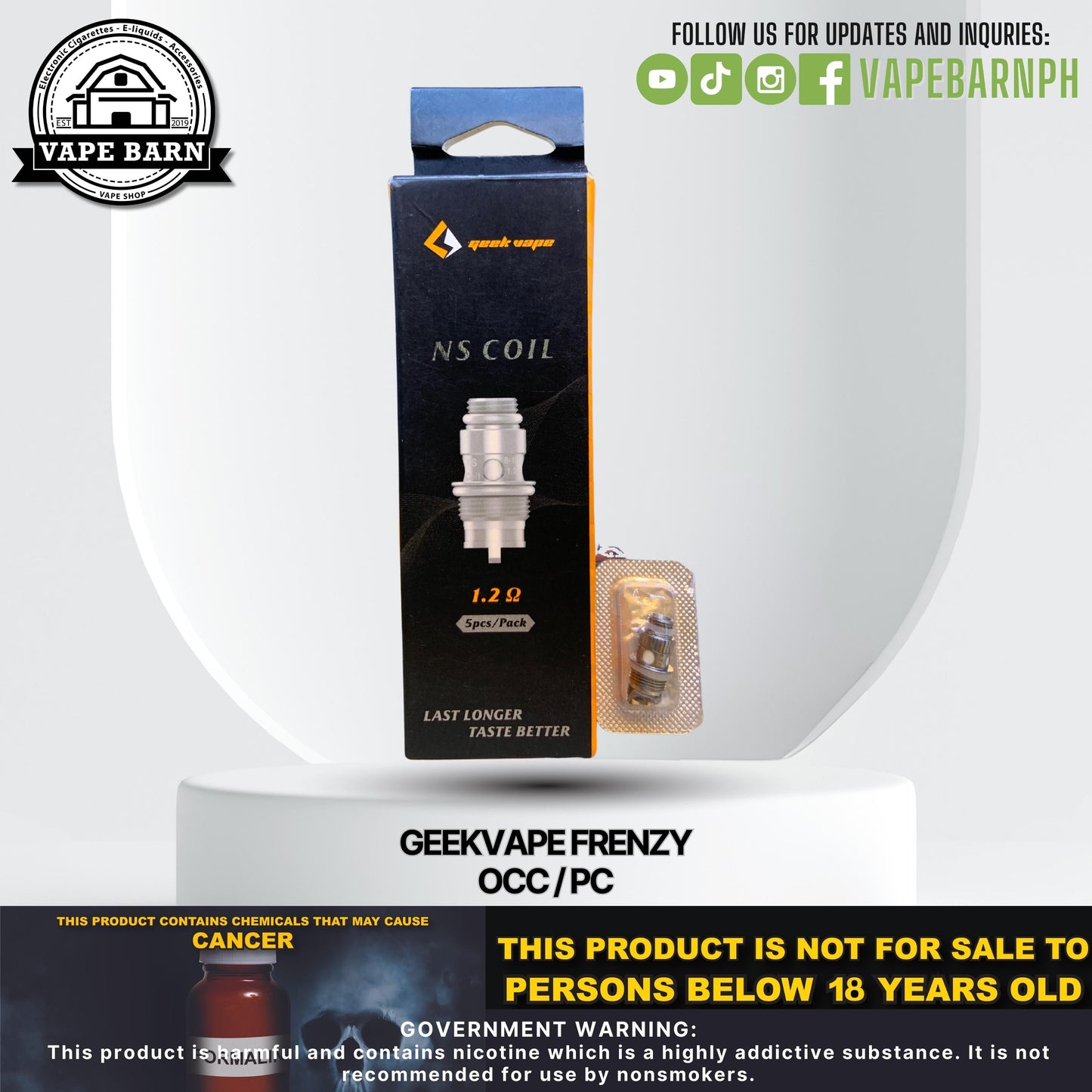 Geekvape Frenzy OCC