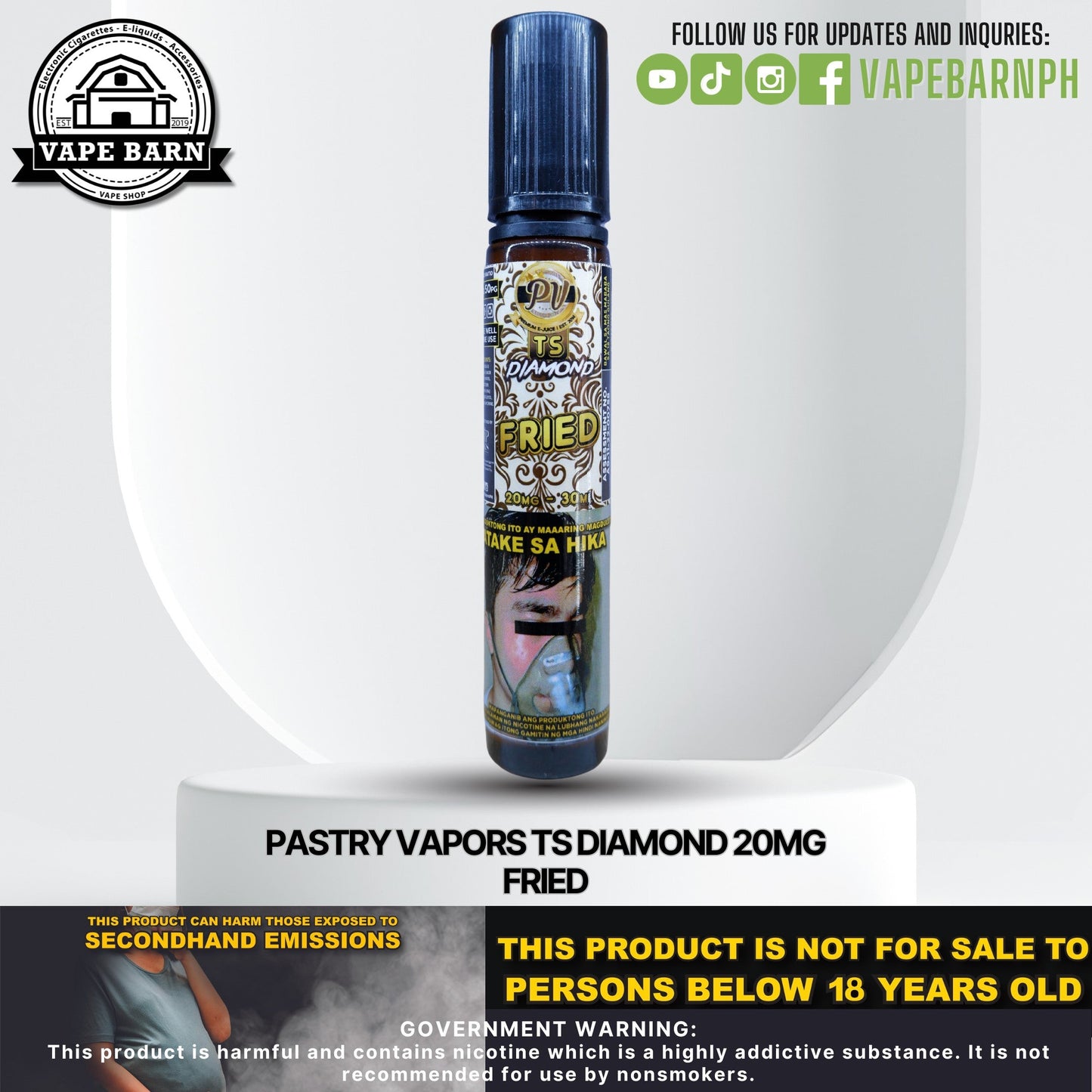 Pastry Vapors TS Diamond 20mg