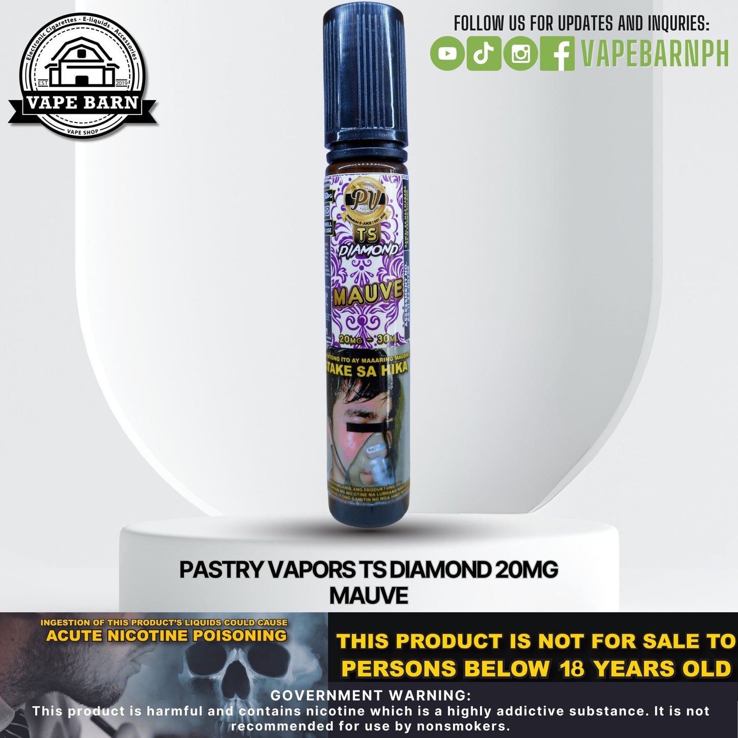 Pastry Vapors TS Diamond 20mg