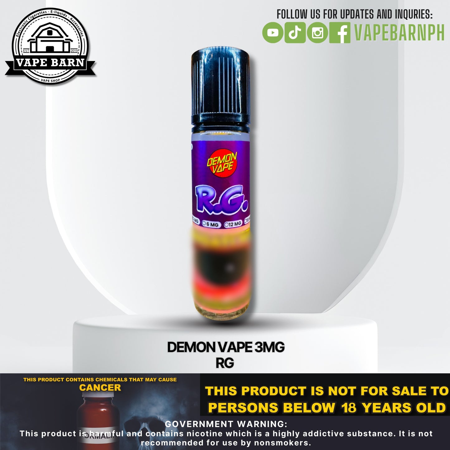 Demon Vape 3mg