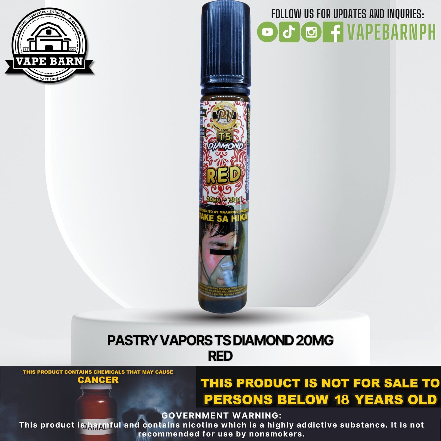 Pastry Vapors TS Diamond 20mg