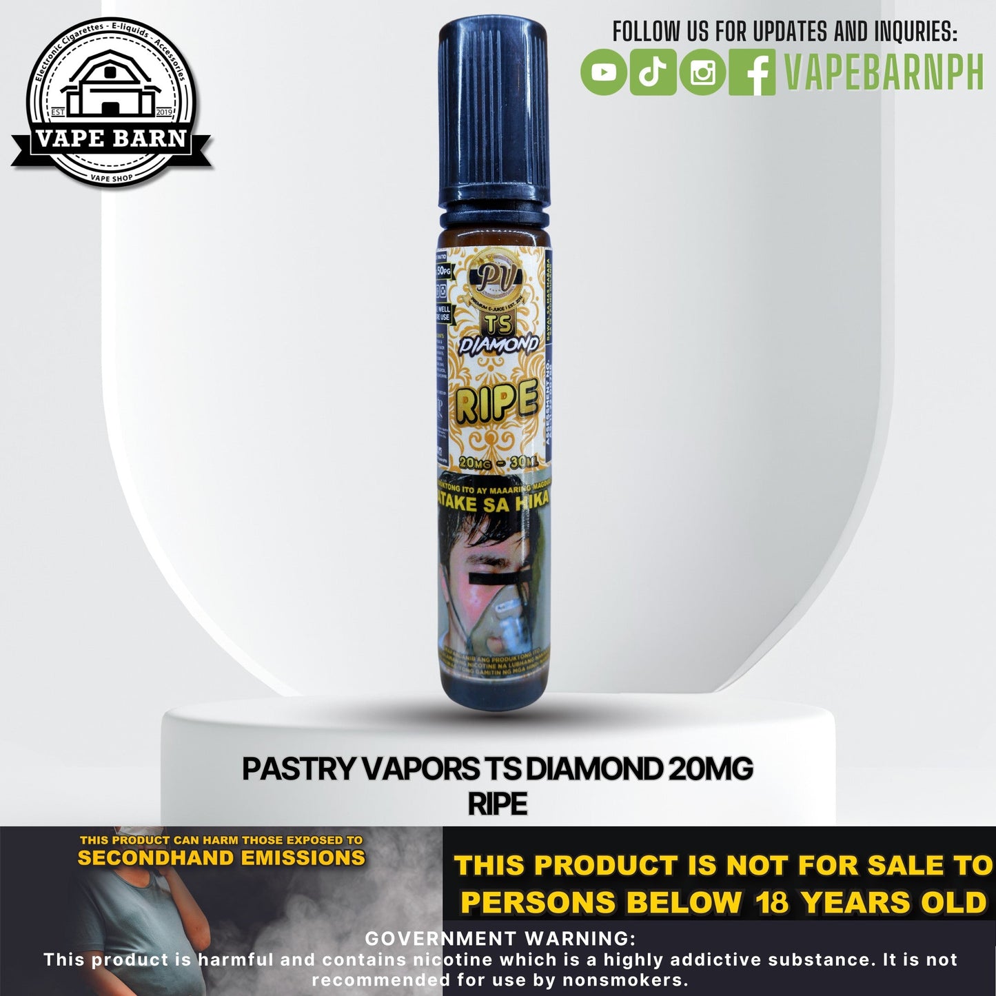 Pastry Vapors TS Diamond 20mg