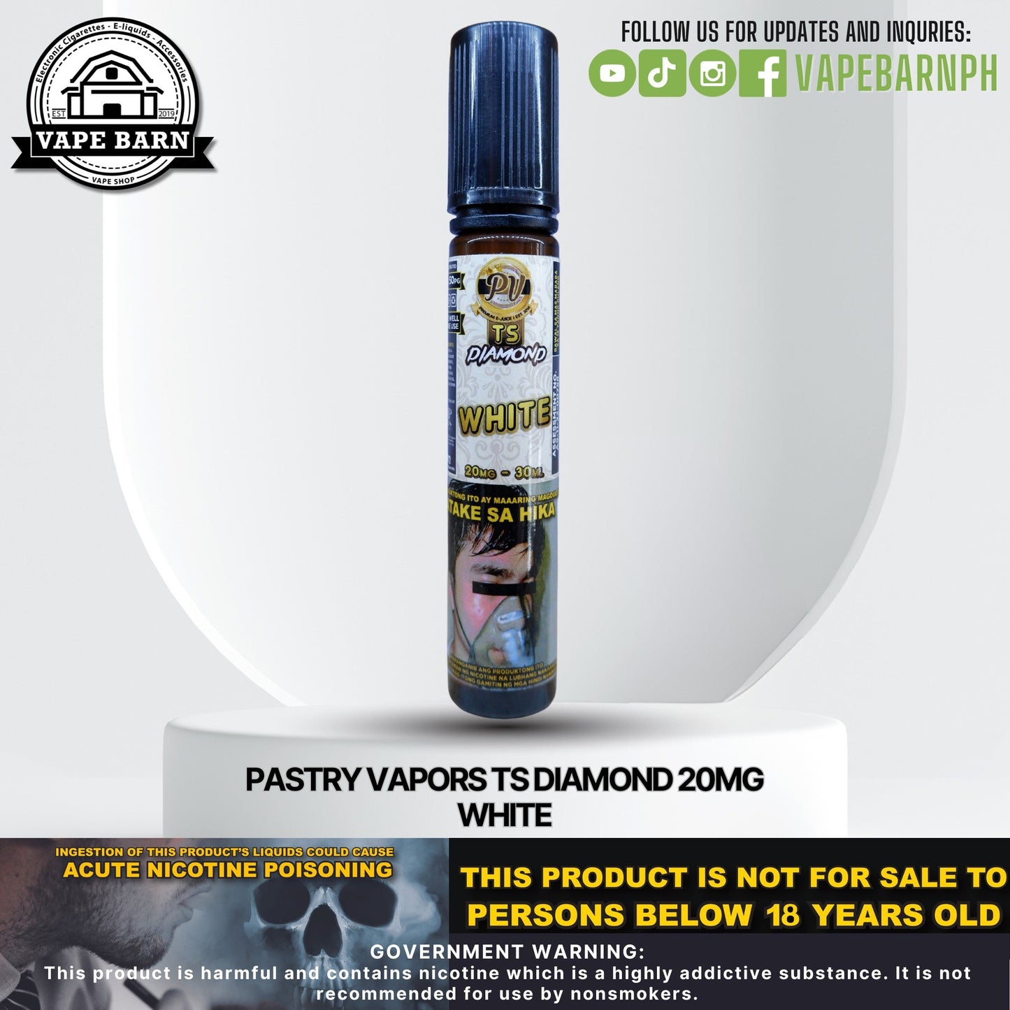 Pastry Vapors TS Diamond 20mg