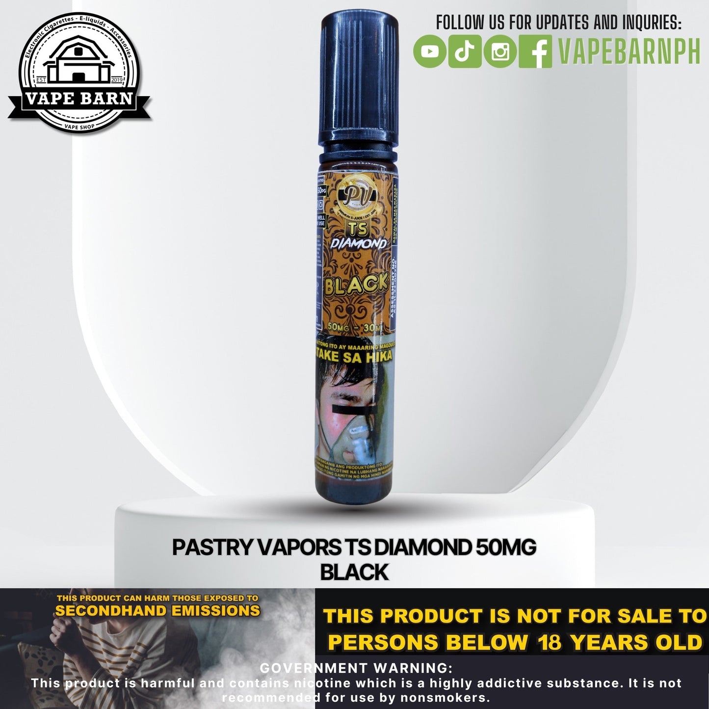 Pastry Vapors TS Diamond 50mg