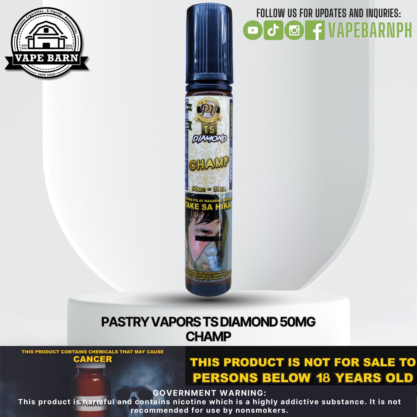 Pastry Vapors TS Diamond 50mg