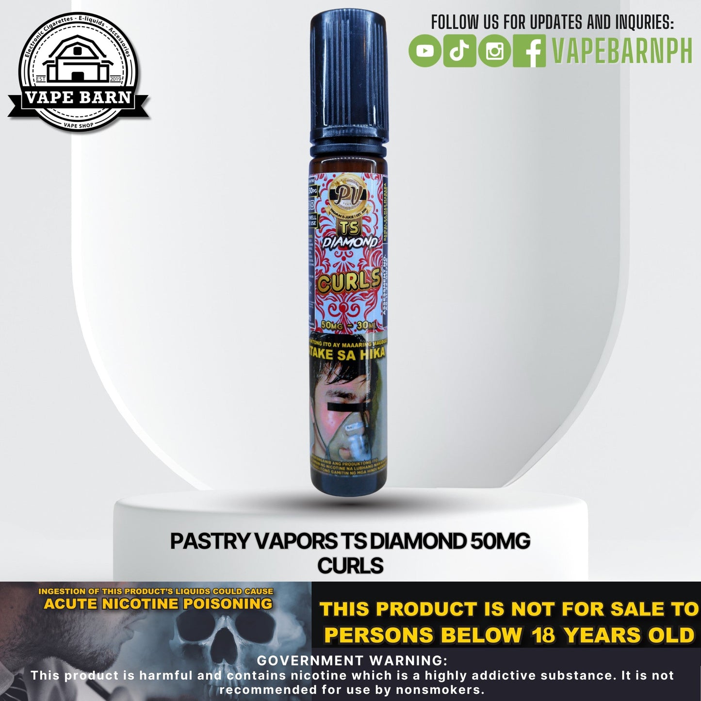 Pastry Vapors TS Diamond 50mg