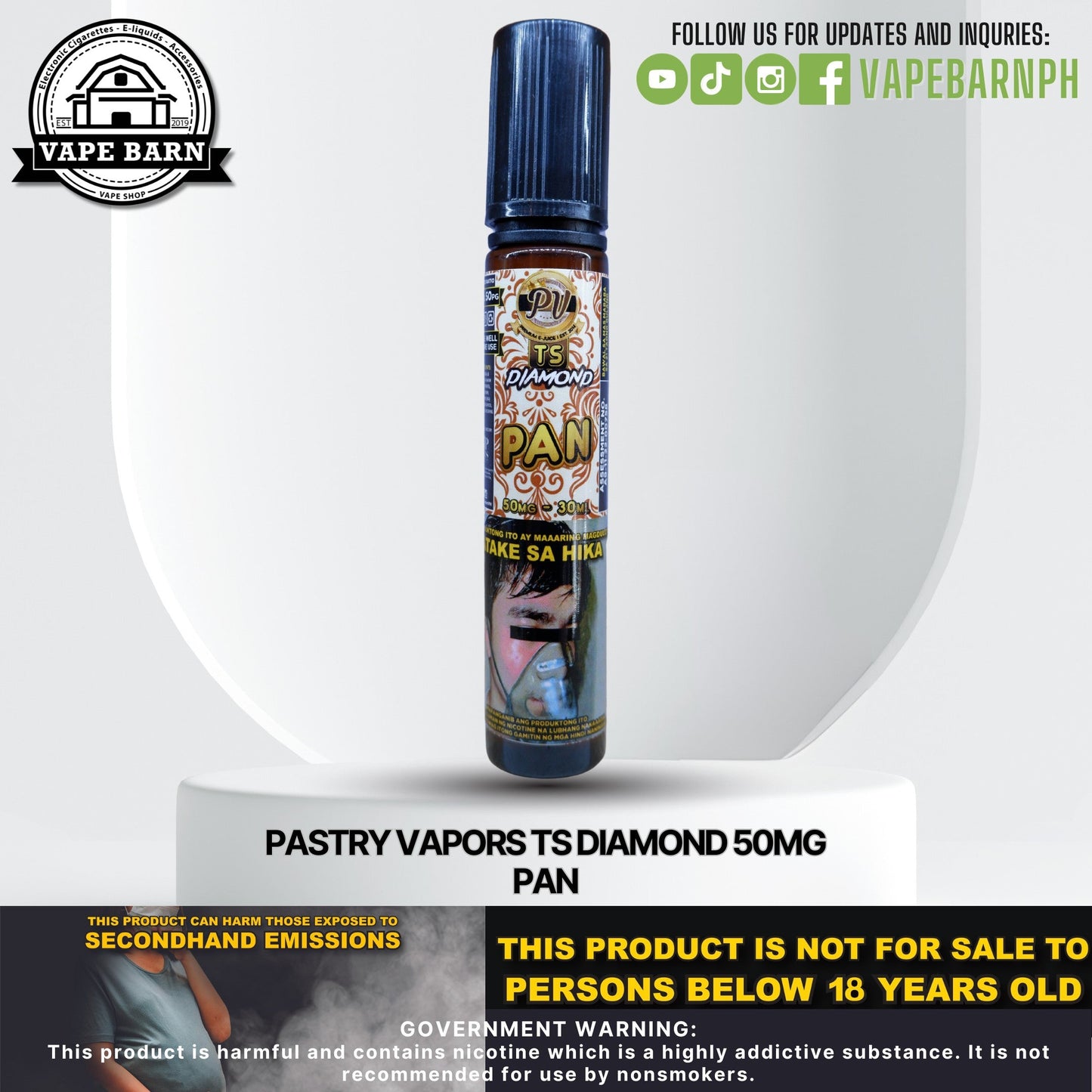 Pastry Vapors TS Diamond 50mg