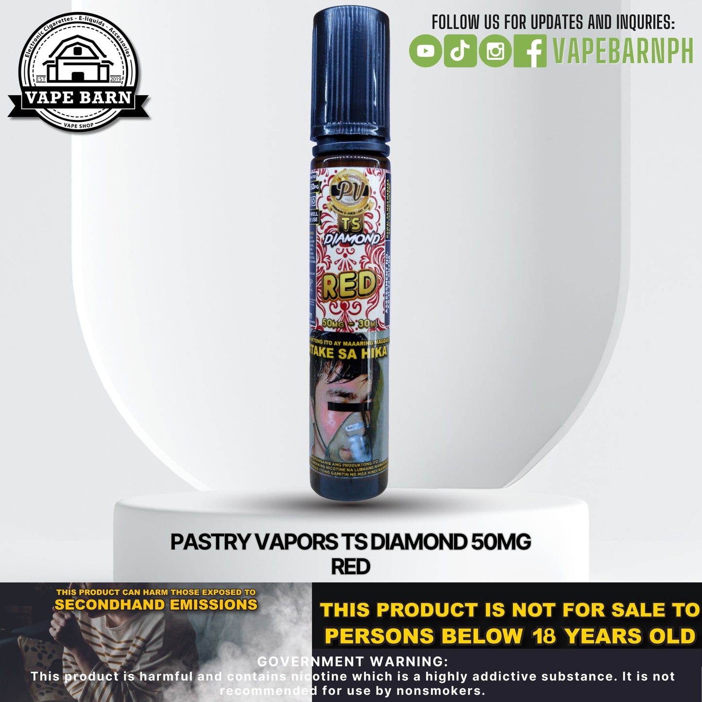 Pastry Vapors TS Diamond 50mg