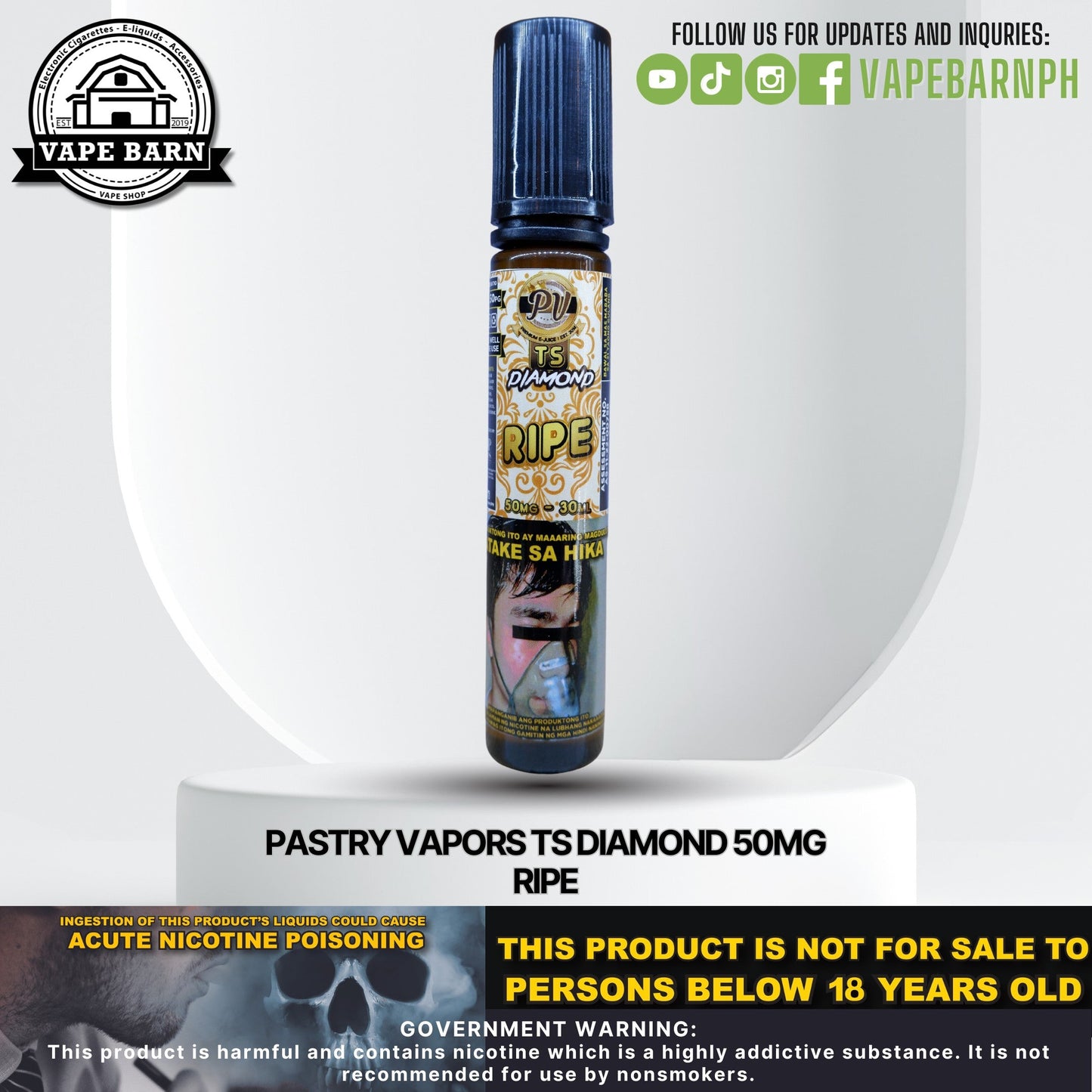 Pastry Vapors TS Diamond 50mg