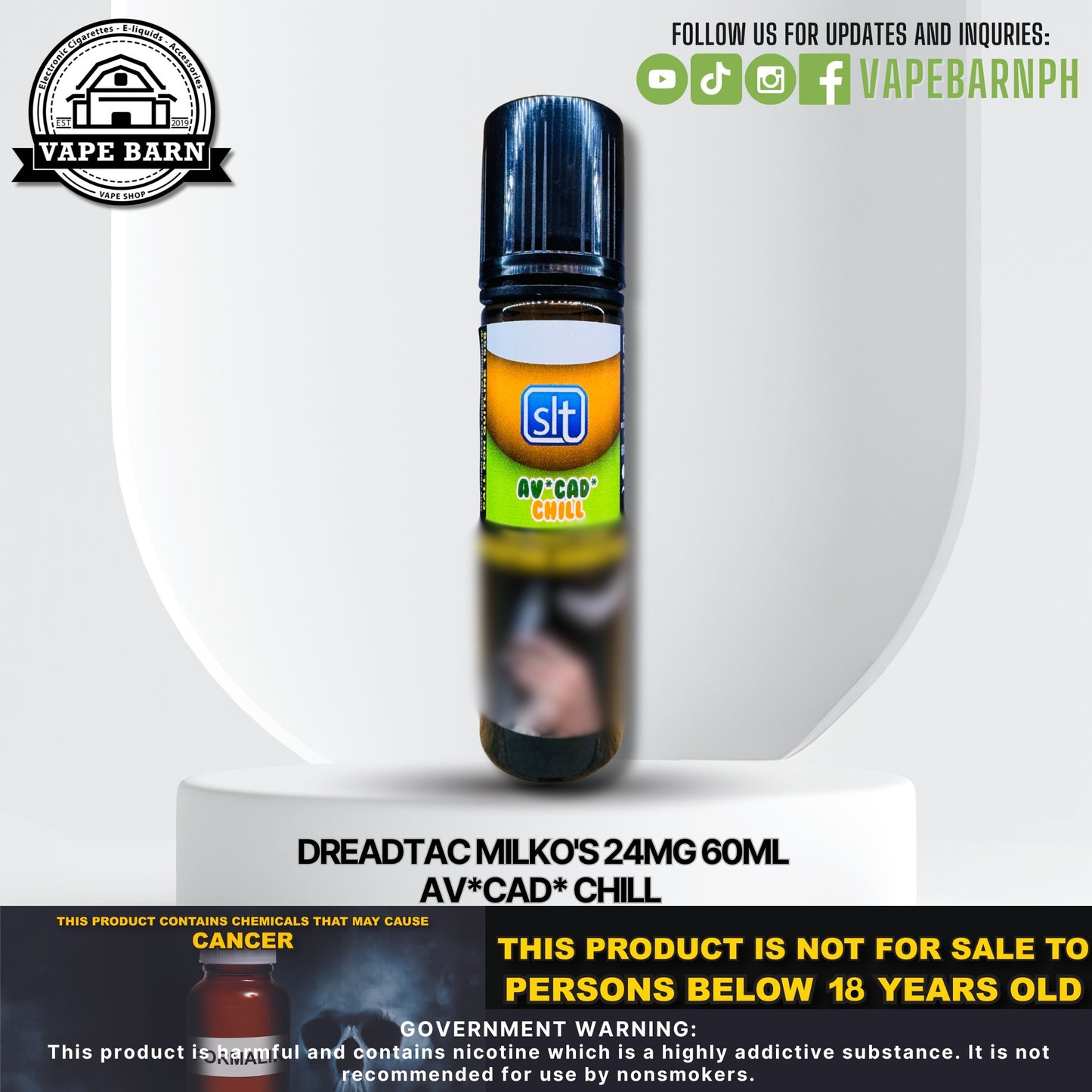 Dreadtac Milko's 24mg 60ml