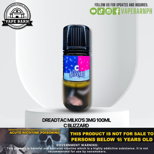 Dreadtac Milko's 3mg 100ml