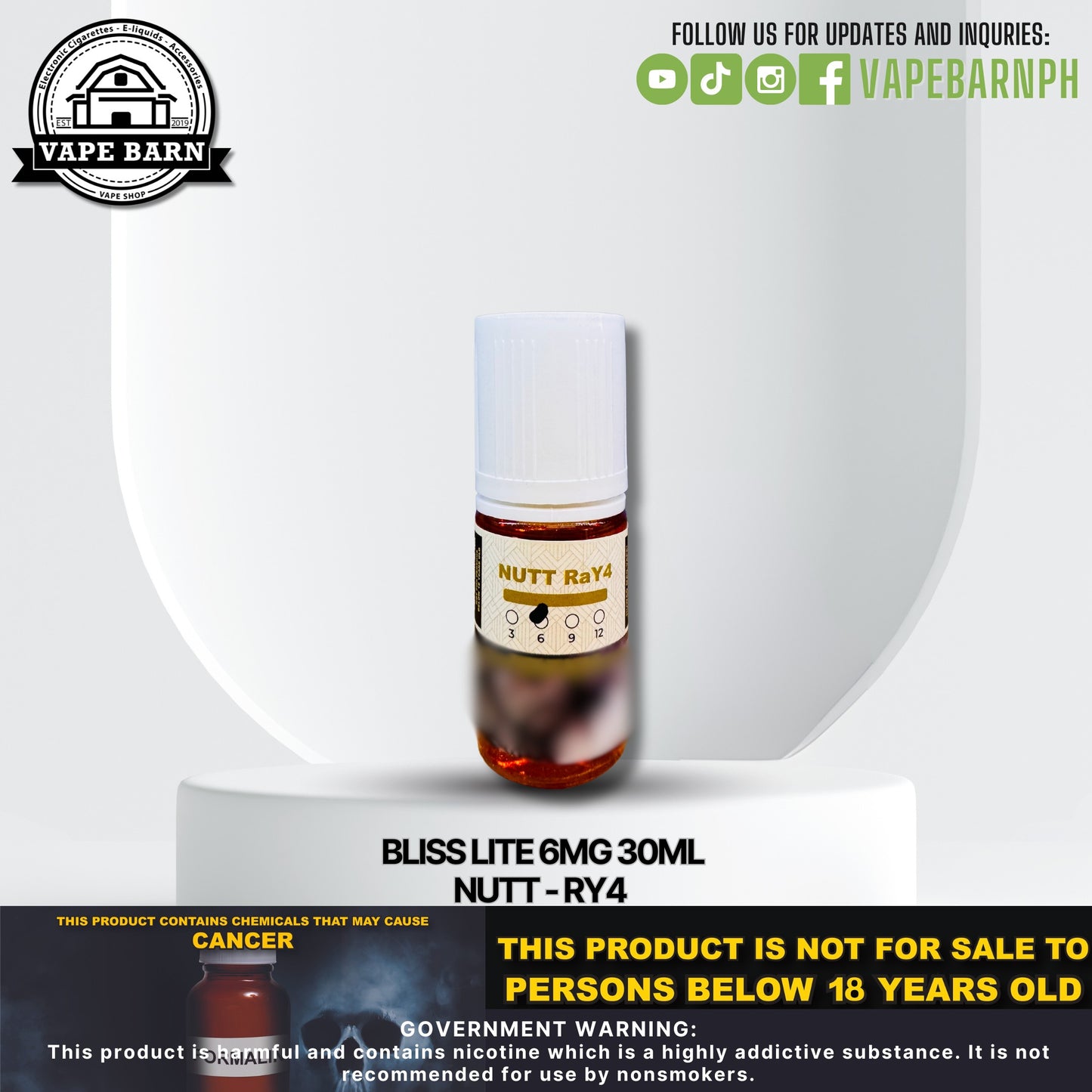 Bliss Lite 6mg 30ml