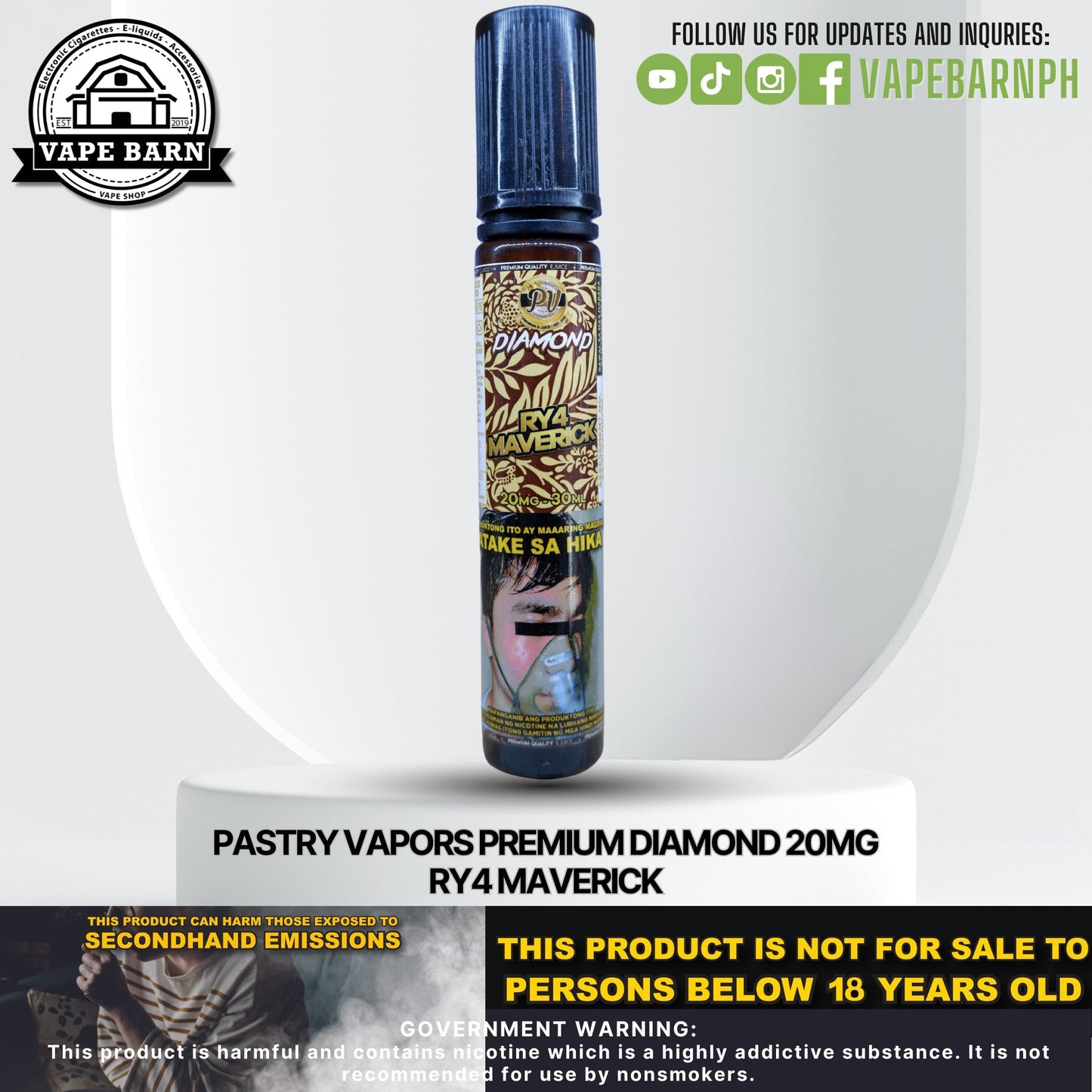 Pastry Vapors Premium Diamond 20mg