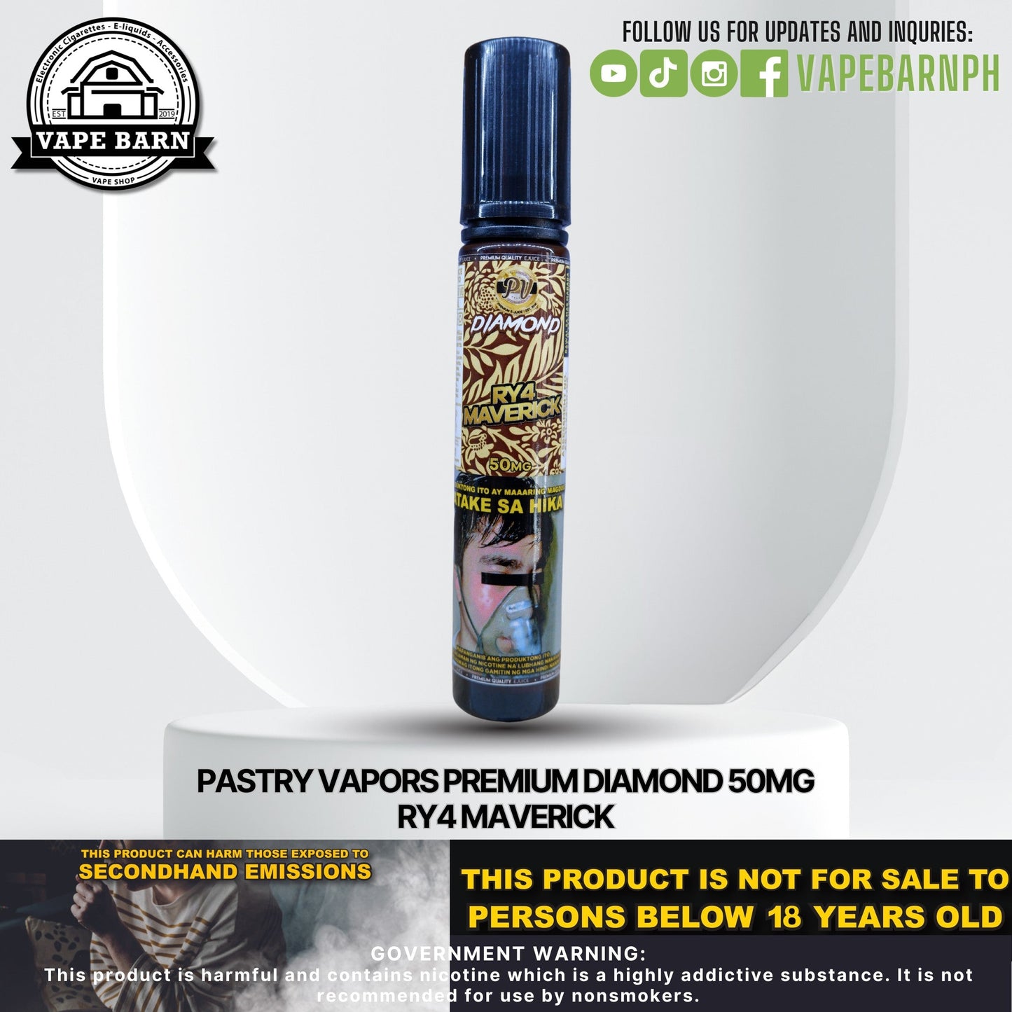 Pastry Vapors Premium Diamond 50mg