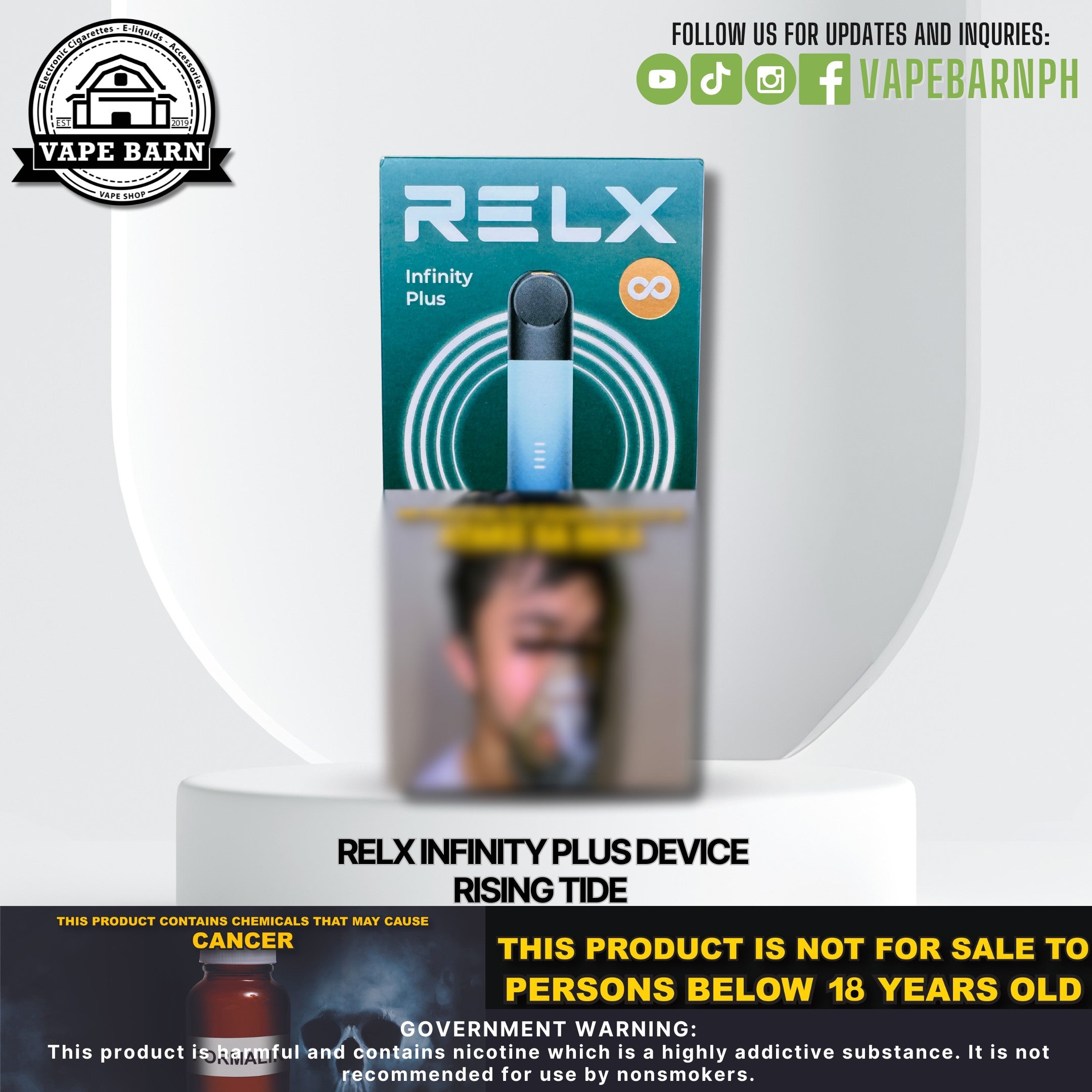 Relx Infinity Plus RELX Infinity Plus Device – VAPE BARN PH