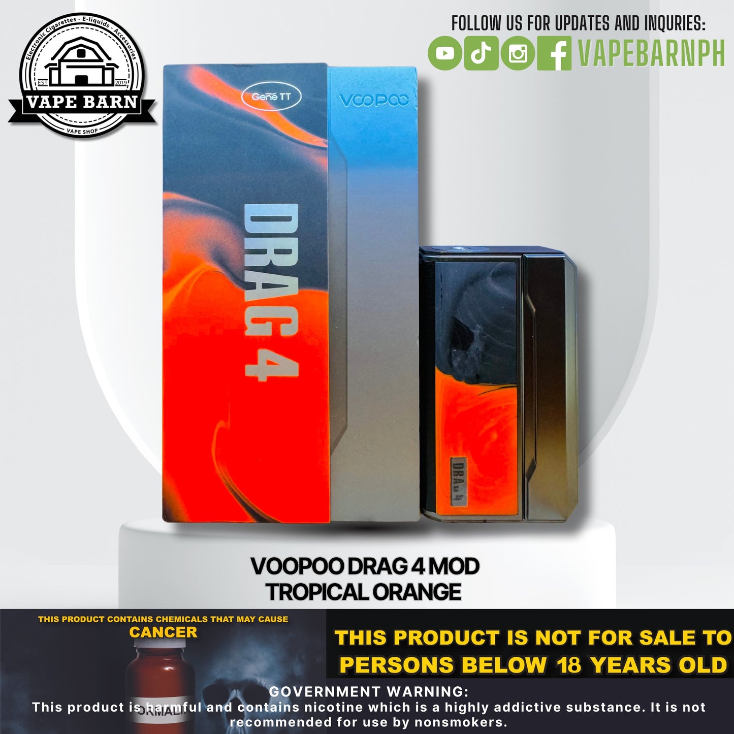 Voopoo Drag 4 Mod