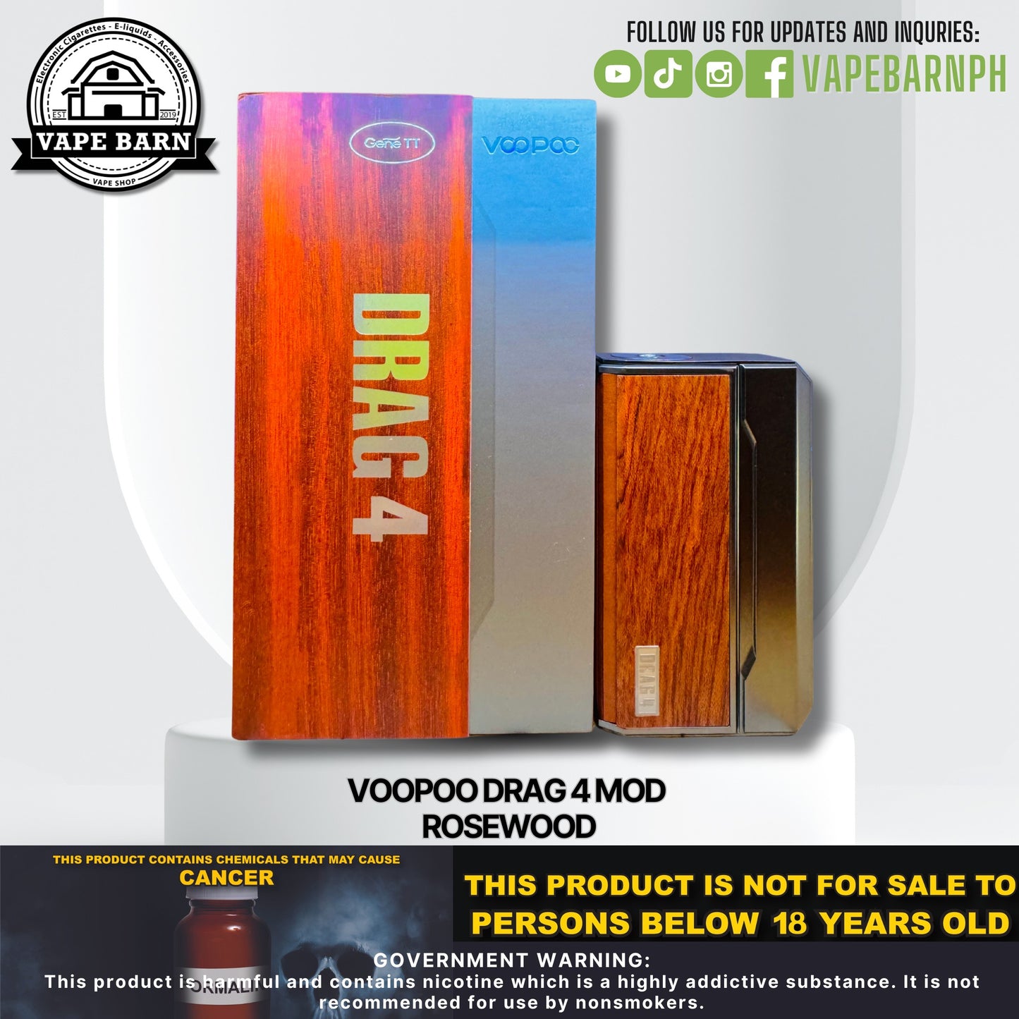 Voopoo Drag 4 Mod