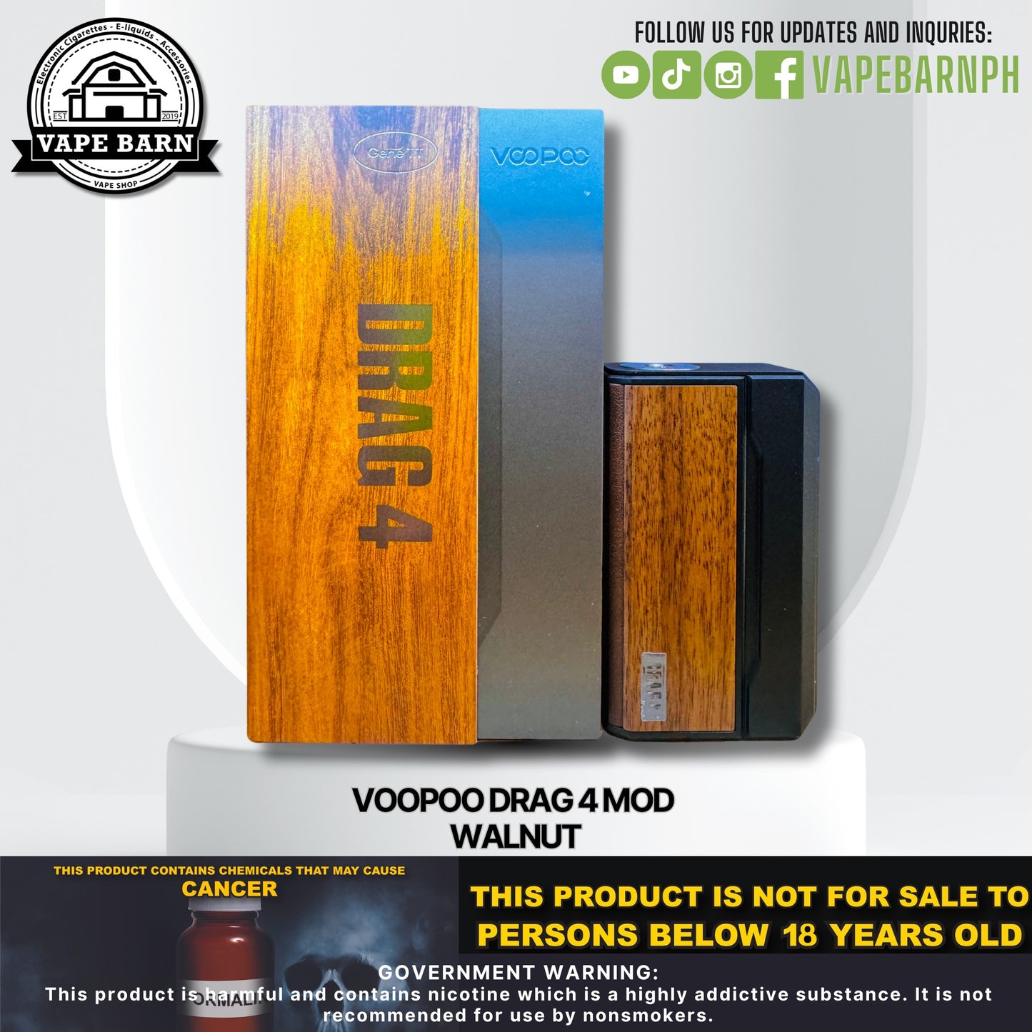 Voopoo Drag 4 Mod