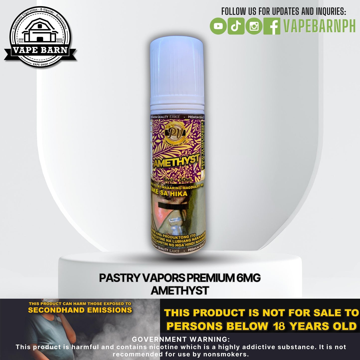 Pastry Vapors Premium 6mg