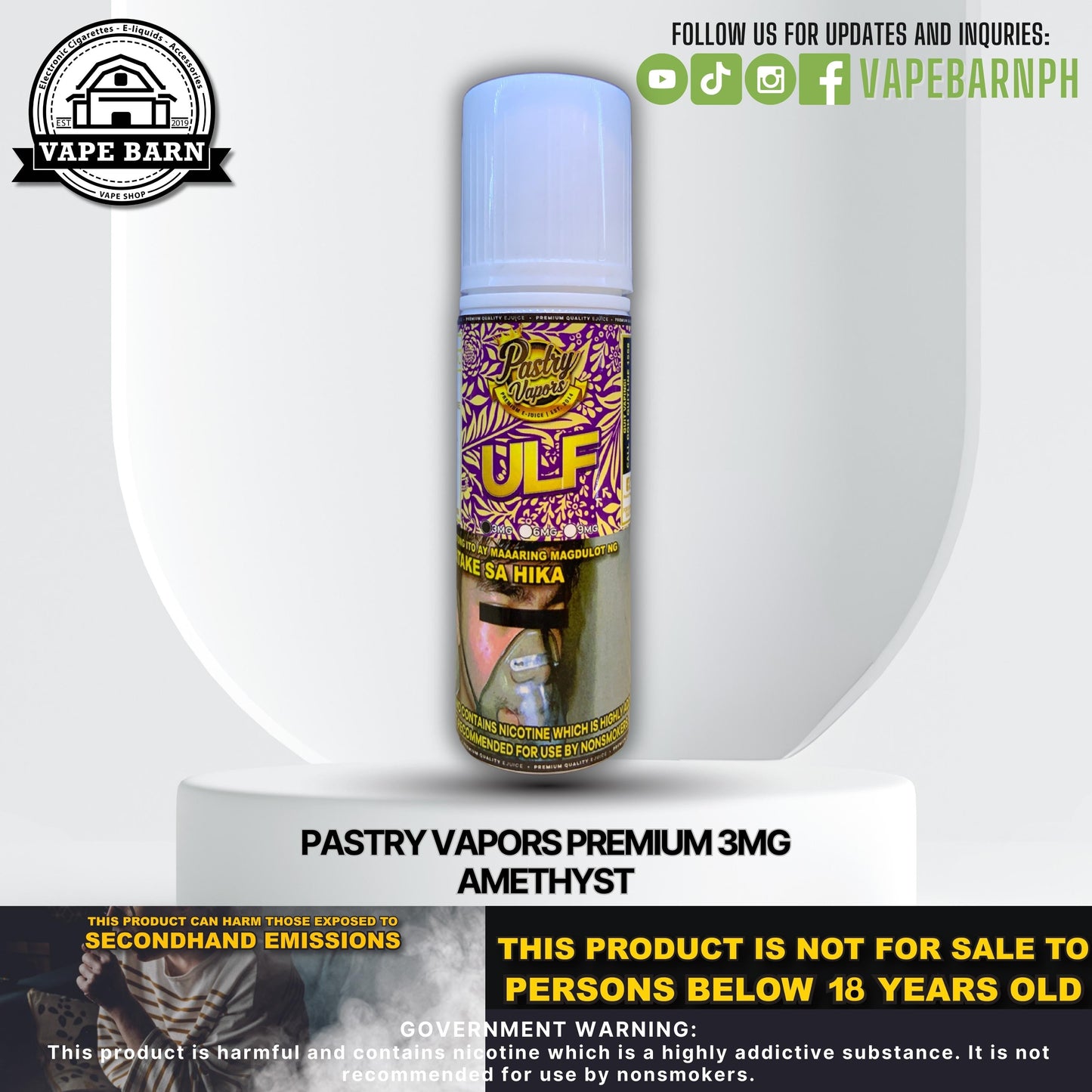 Pastry Vapors Premium 3mg