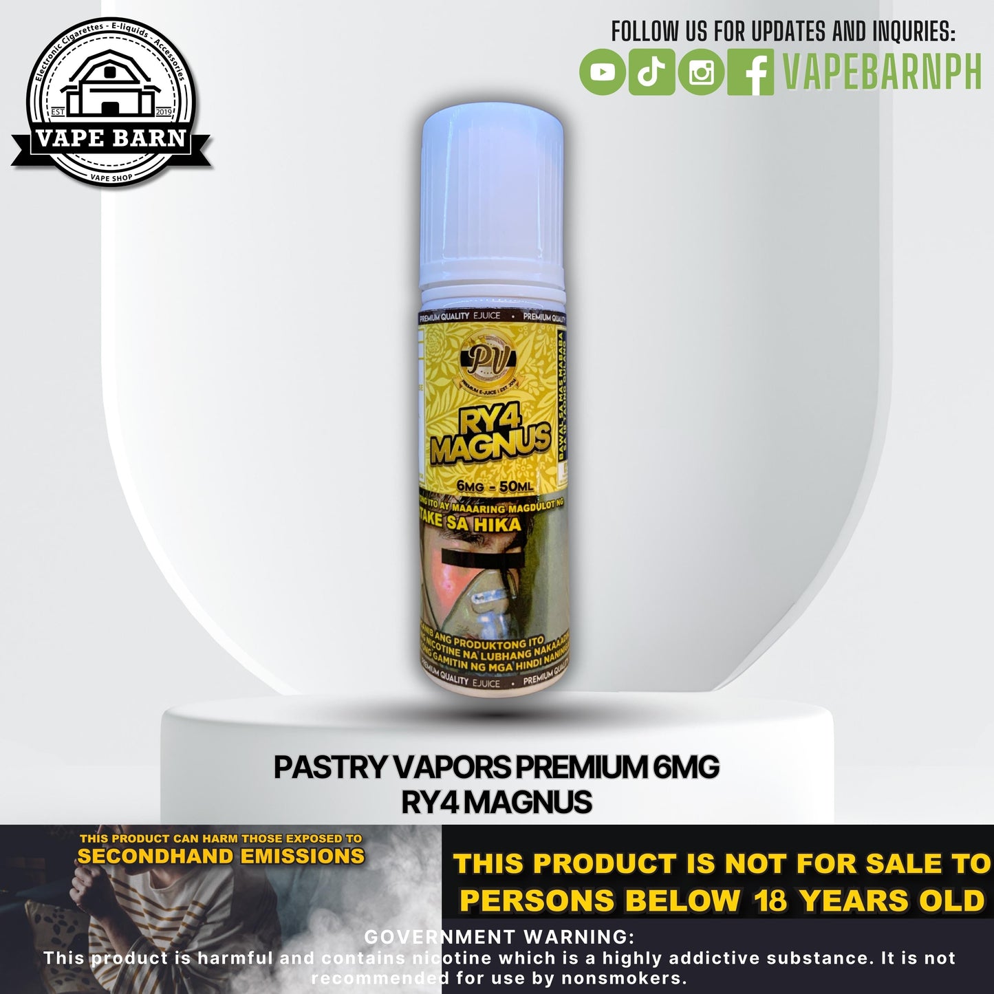 Pastry Vapors Premium 6mg