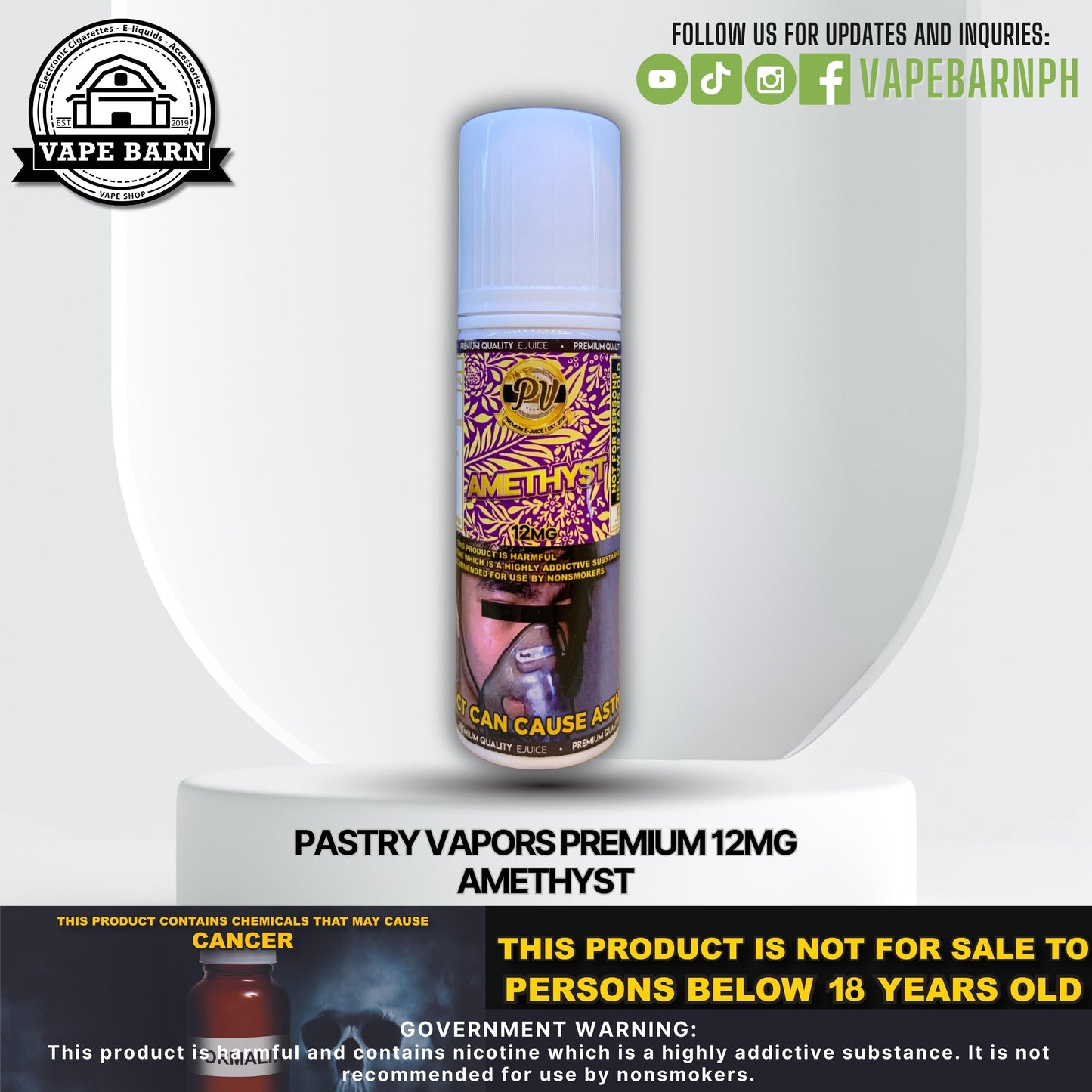 Pastry Vapors Premium 12mg